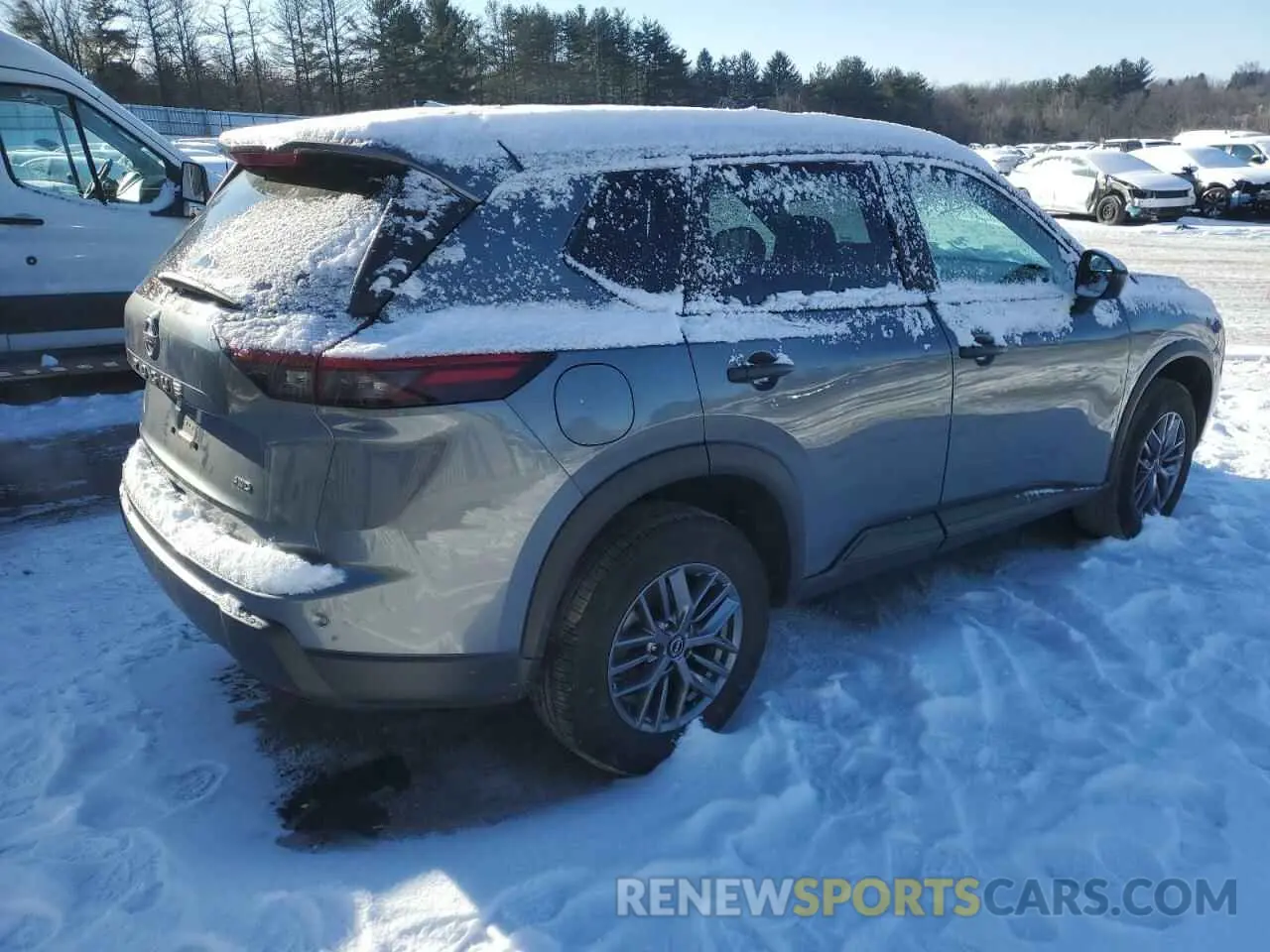 3 fotografías del automóvil dañado 5N1BT3AB7RC745708 NISSAN ROGUE 2024