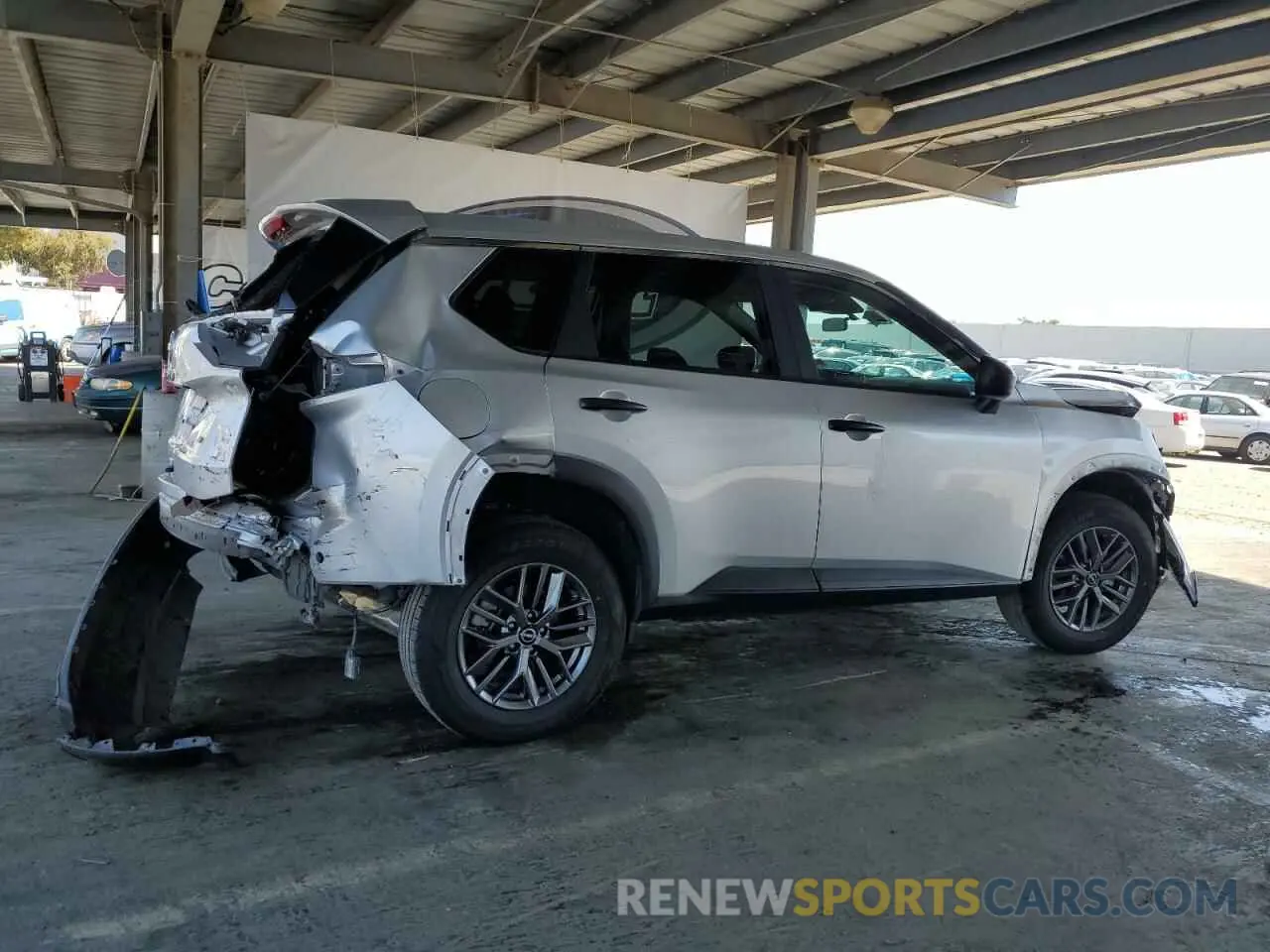 3 fotografías del automóvil dañado 5N1BT3AB7RC759639 NISSAN ROGUE 2024