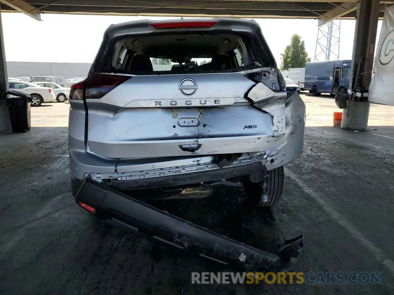 6 fotografías del automóvil dañado 5N1BT3AB7RC759639 NISSAN ROGUE 2024