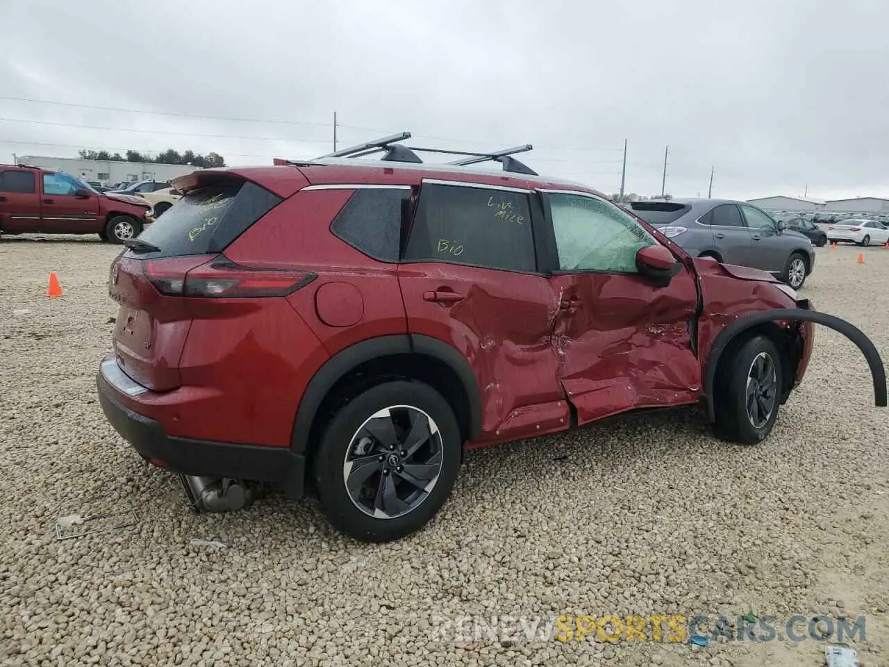 3 fotografías del automóvil dañado 5N1BT3BA1RC737691 NISSAN ROGUE 2024
