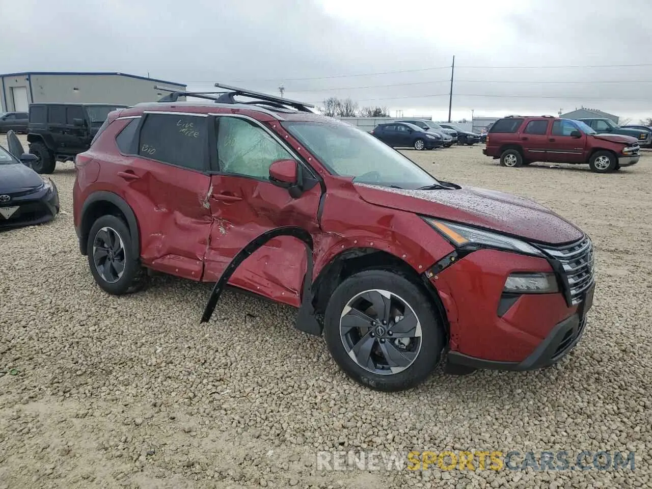 4 fotografías del automóvil dañado 5N1BT3BA1RC737691 NISSAN ROGUE 2024