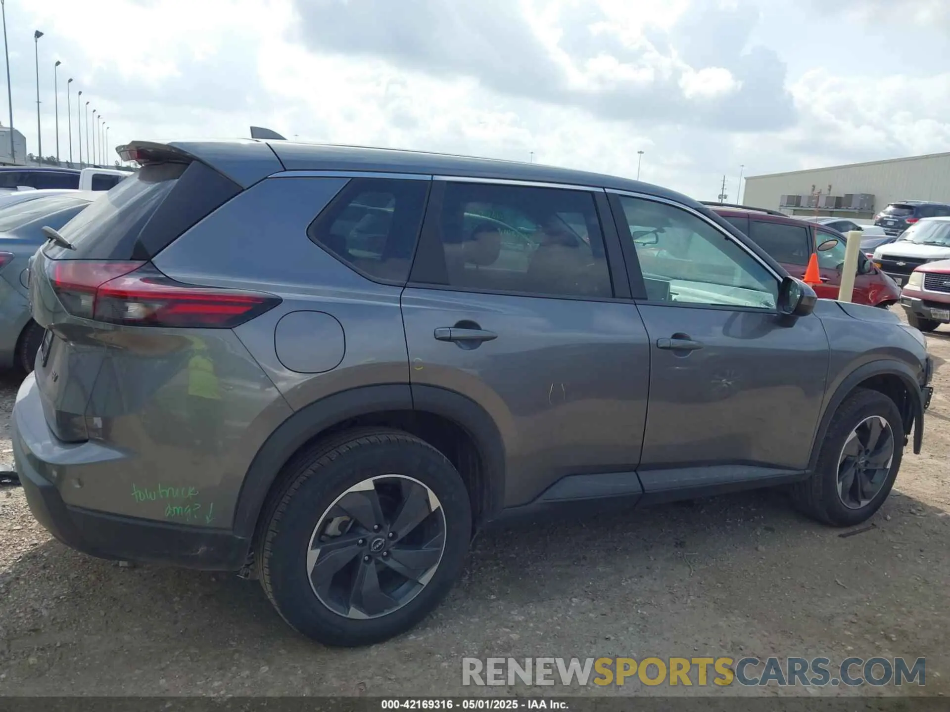 14 fotografías del automóvil dañado 5N1BT3BA2RC684385 NISSAN ROGUE 2024