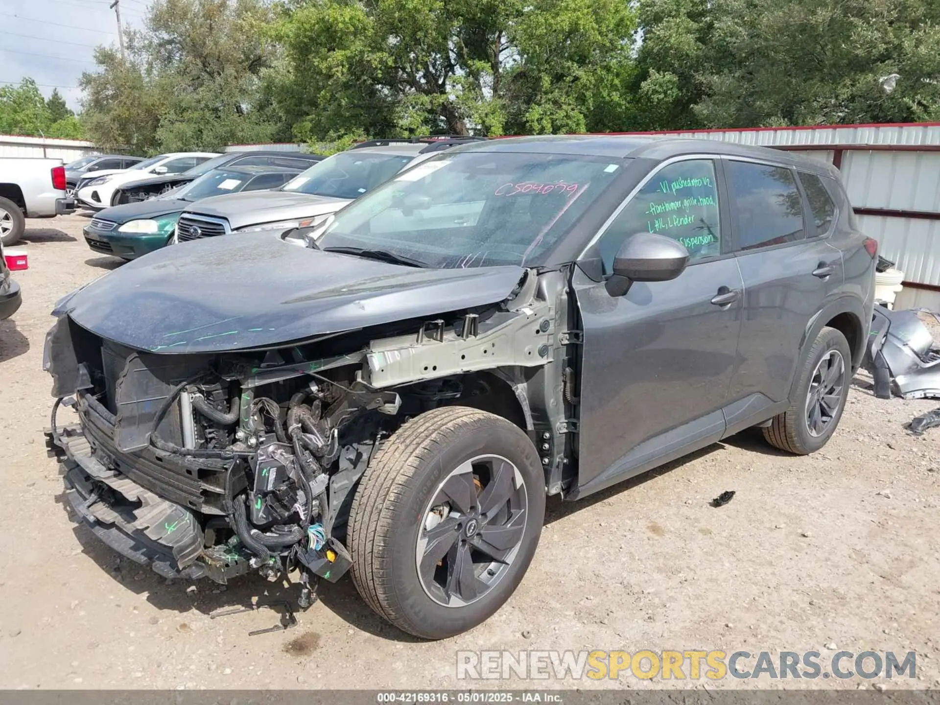 2 fotografías del automóvil dañado 5N1BT3BA2RC684385 NISSAN ROGUE 2024