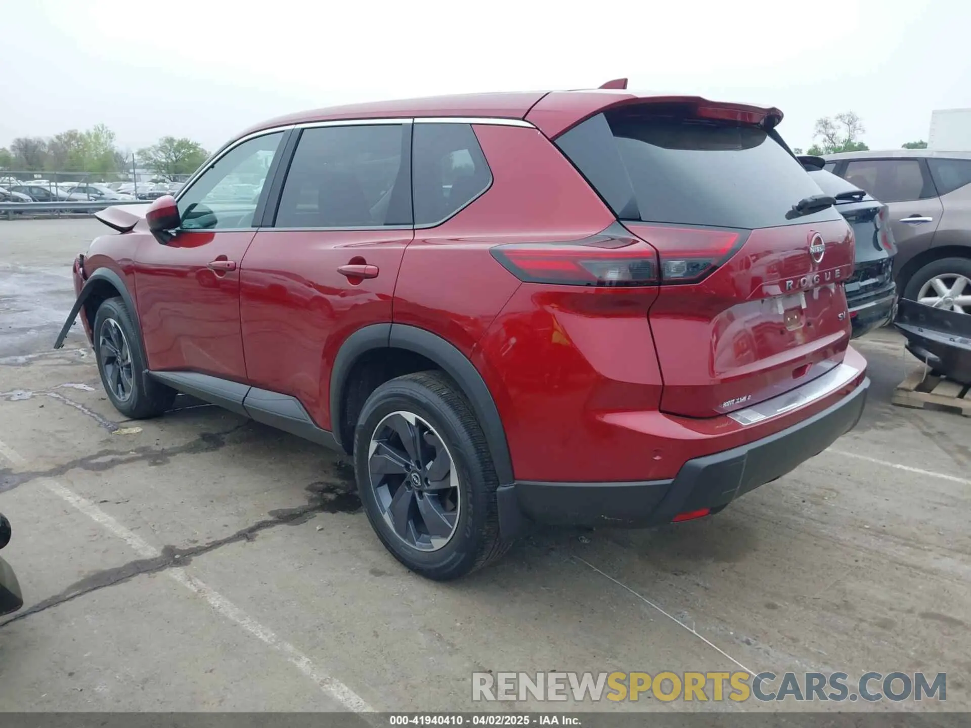 3 fotografías del automóvil dañado 5N1BT3BA2RC737683 NISSAN ROGUE 2024