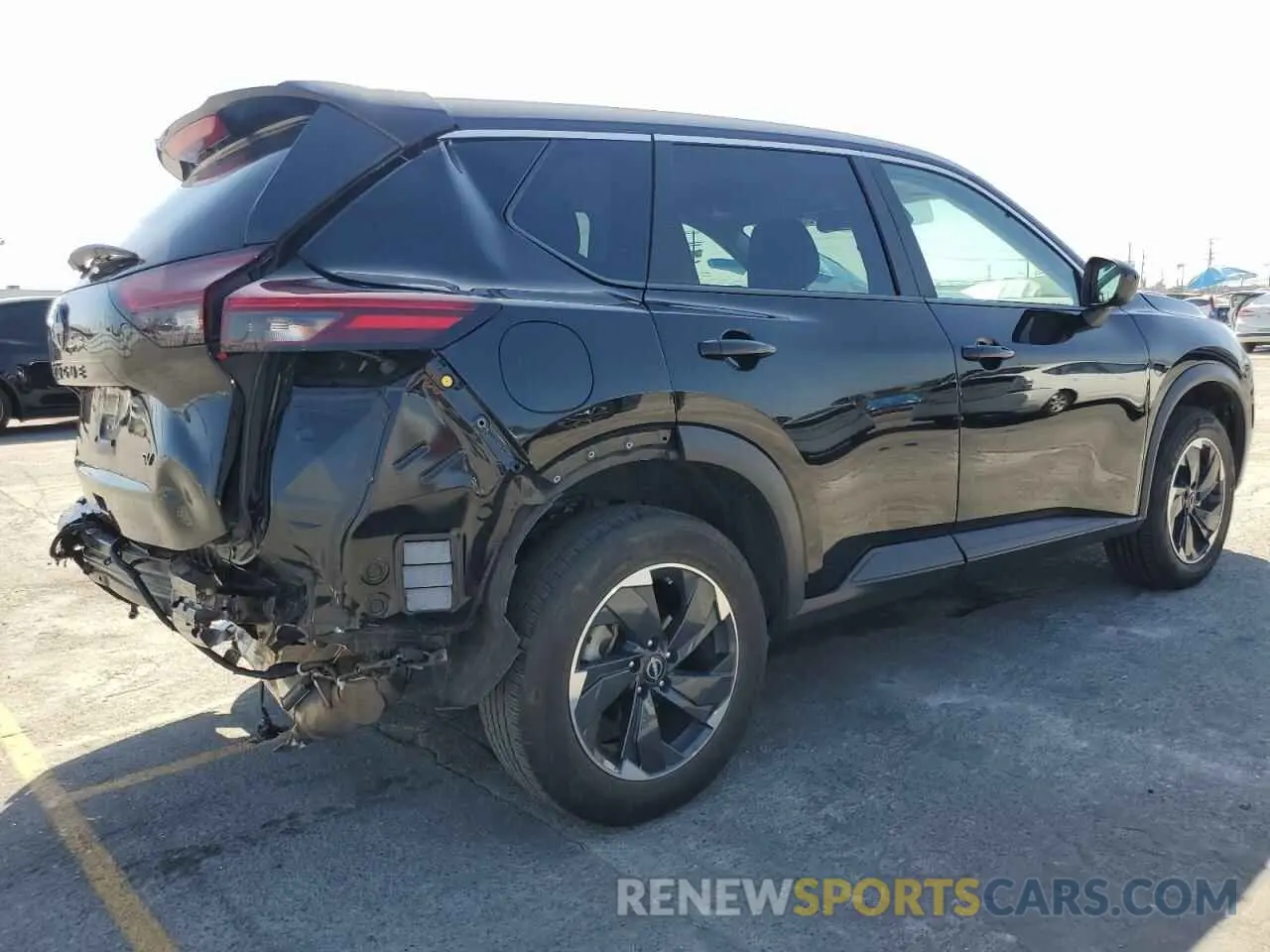 3 fotografías del automóvil dañado 5N1BT3BA3RC704076 NISSAN ROGUE 2024