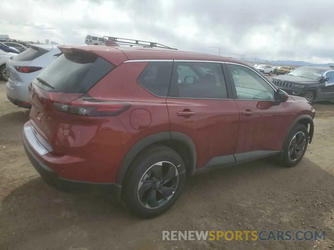 3 fotografías del automóvil dañado 5N1BT3BB0RC745001 NISSAN ROGUE 2024
