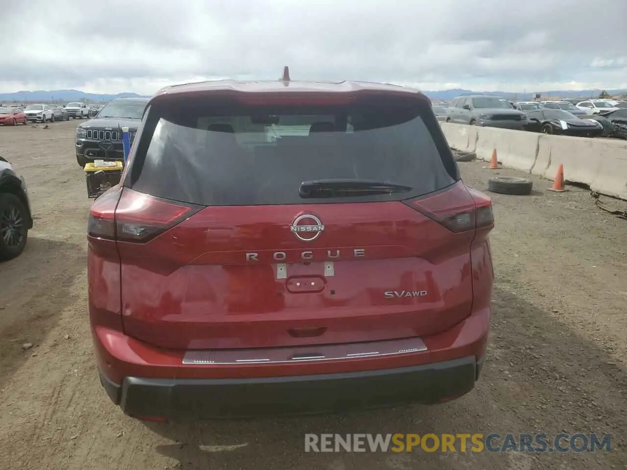6 fotografías del automóvil dañado 5N1BT3BB0RC745001 NISSAN ROGUE 2024