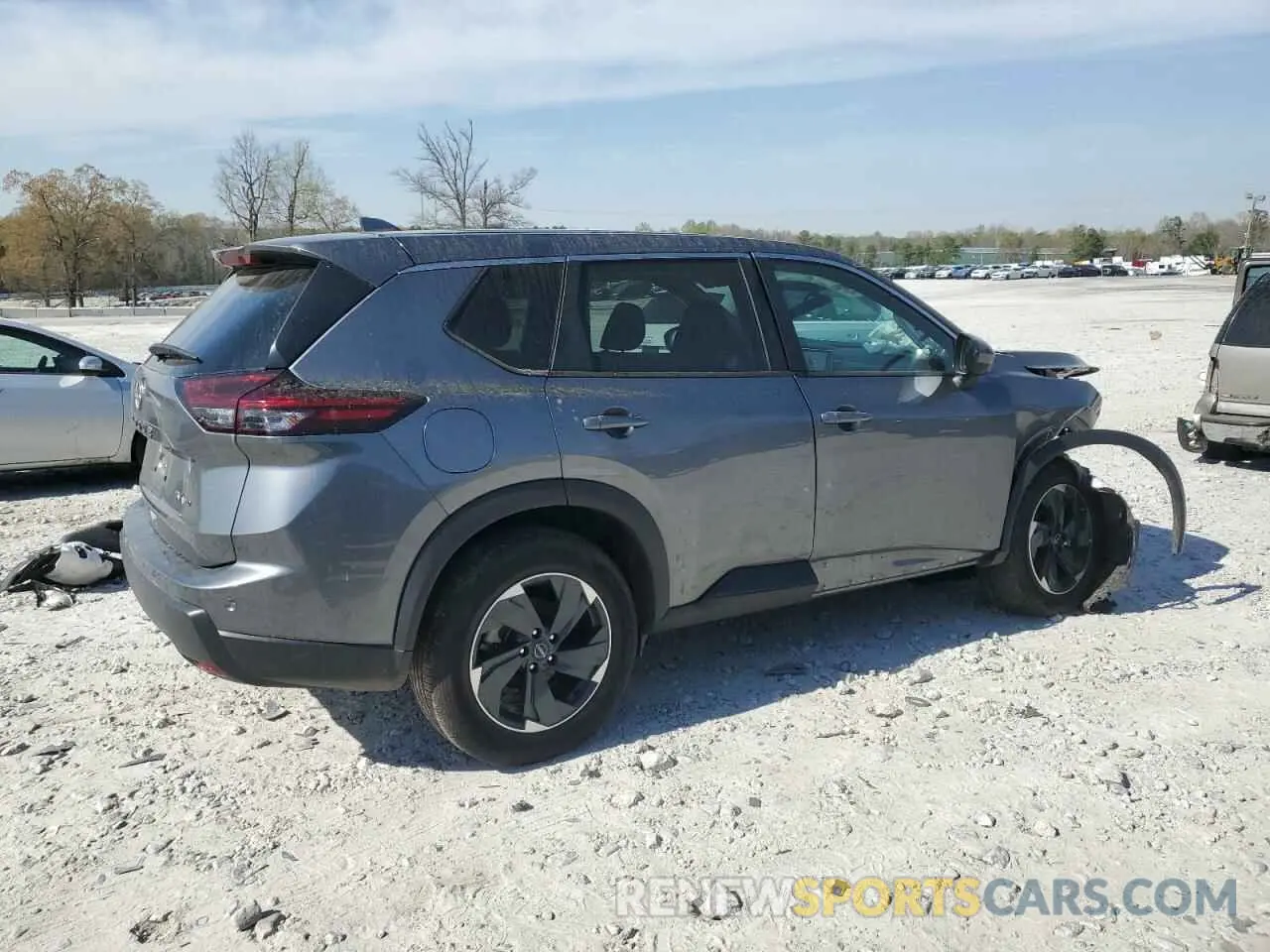3 fotografías del automóvil dañado 5N1BT3BB3RC682105 NISSAN ROGUE 2024