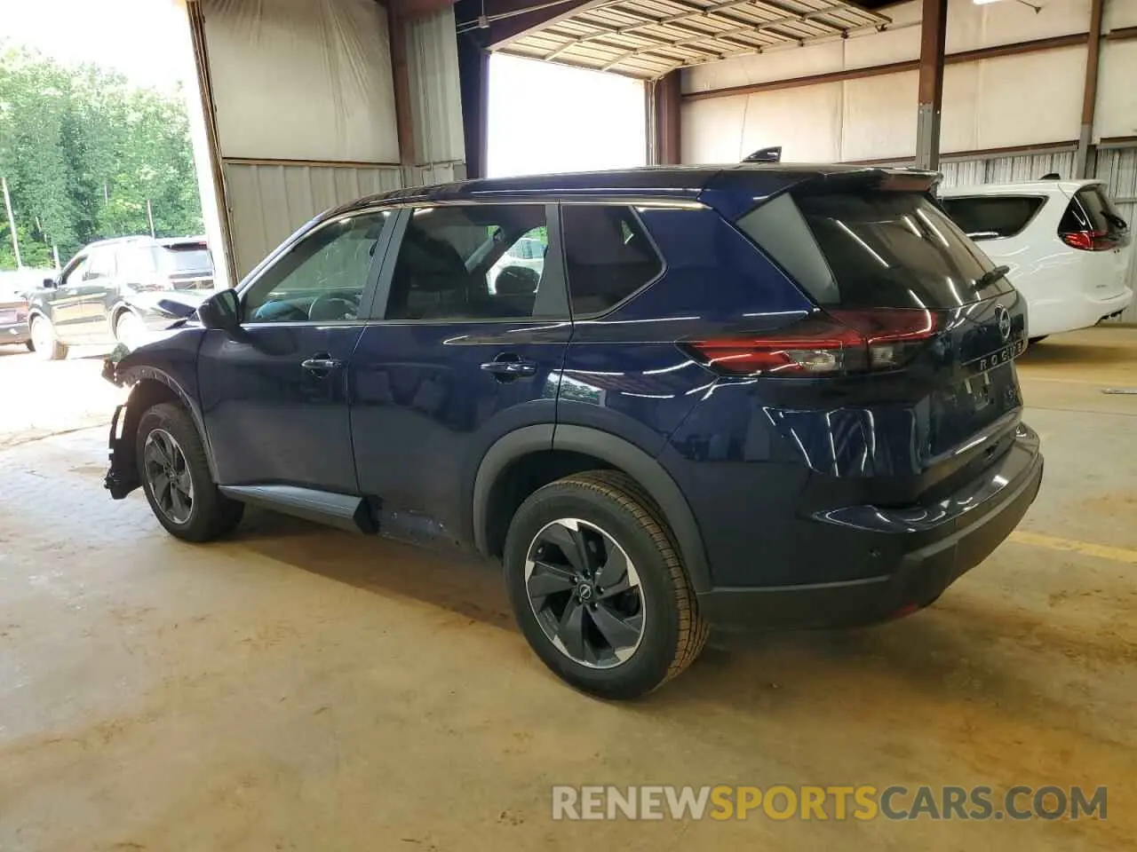 2 fotografías del automóvil dañado 5N1BT3BB3RC692293 NISSAN ROGUE 2024