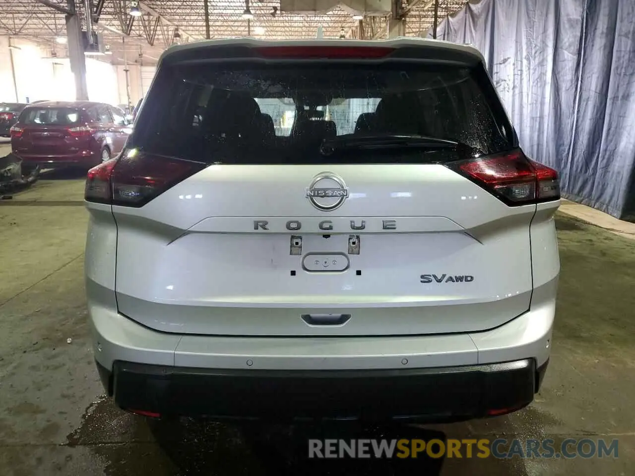 6 fotografías del automóvil dañado 5N1BT3BB5RC683353 NISSAN ROGUE 2024