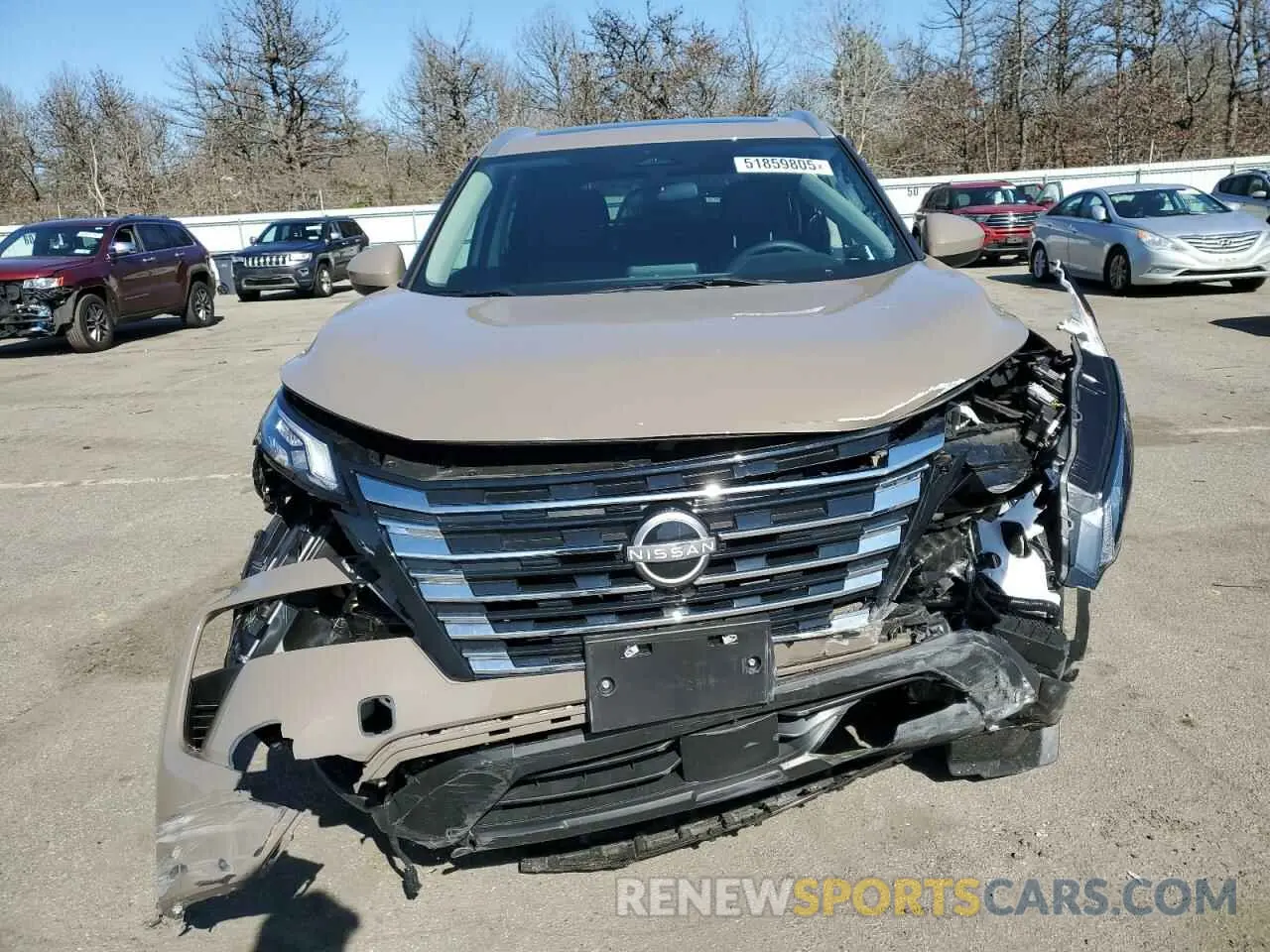5 fotografías del automóvil dañado 5N1BT3BB5RC747486 NISSAN ROGUE 2024