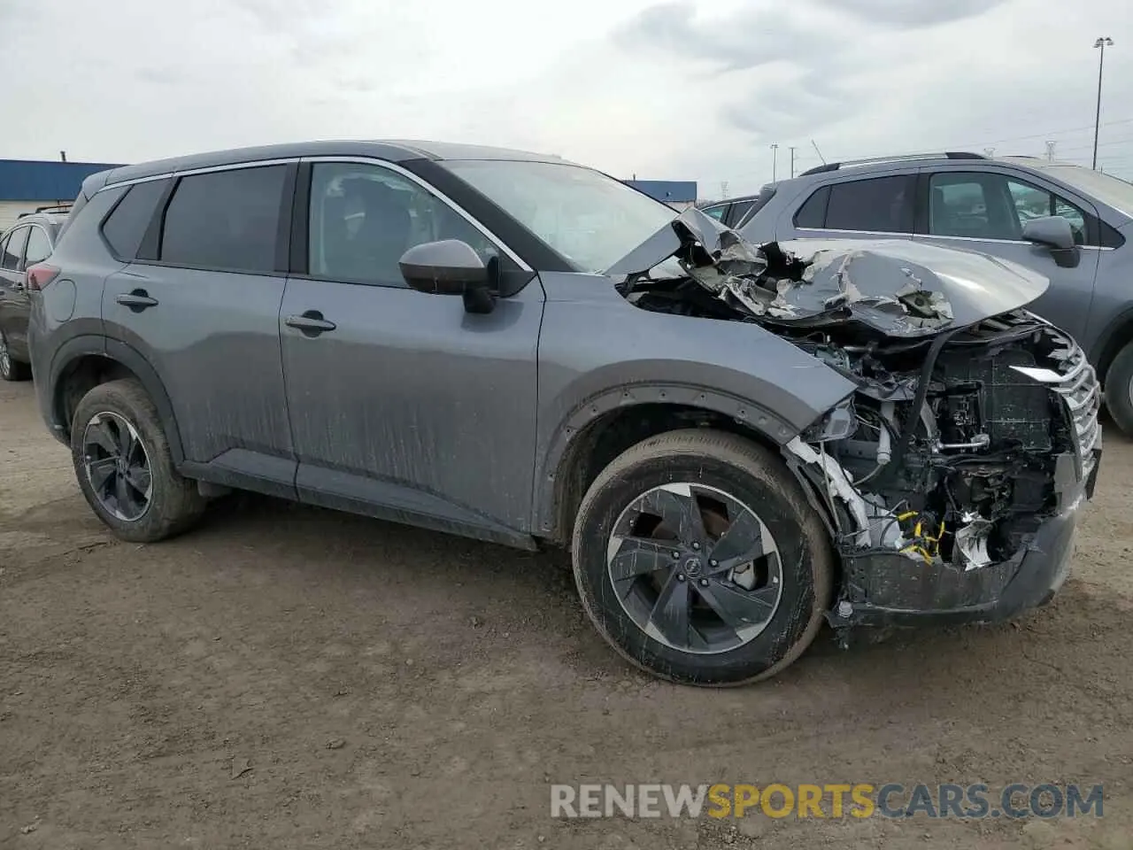4 fotografías del automóvil dañado 5N1BT3BB6RC673446 NISSAN ROGUE 2024