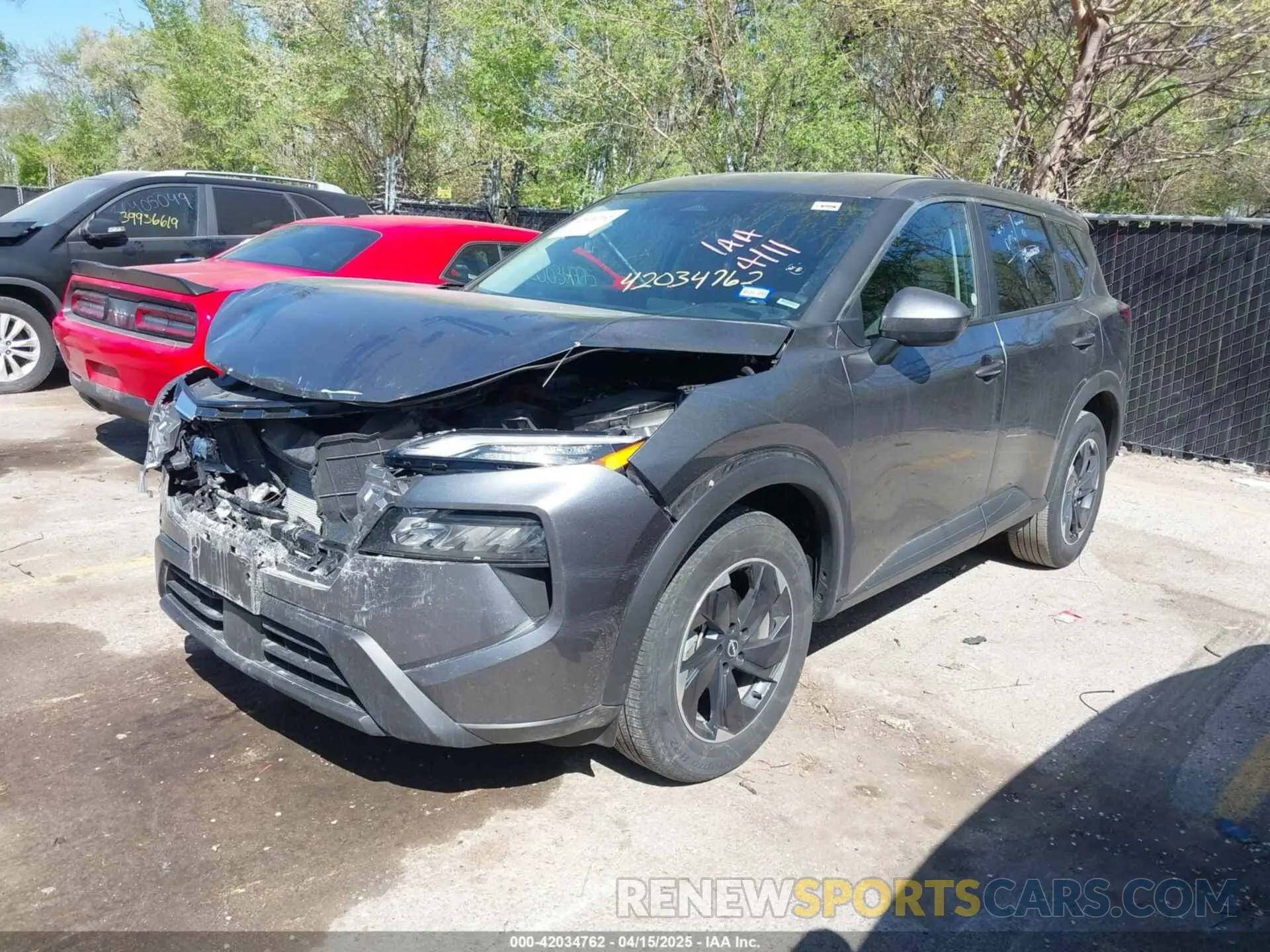 2 fotografías del automóvil dañado 5N1BT3BB6RC697567 NISSAN ROGUE 2024