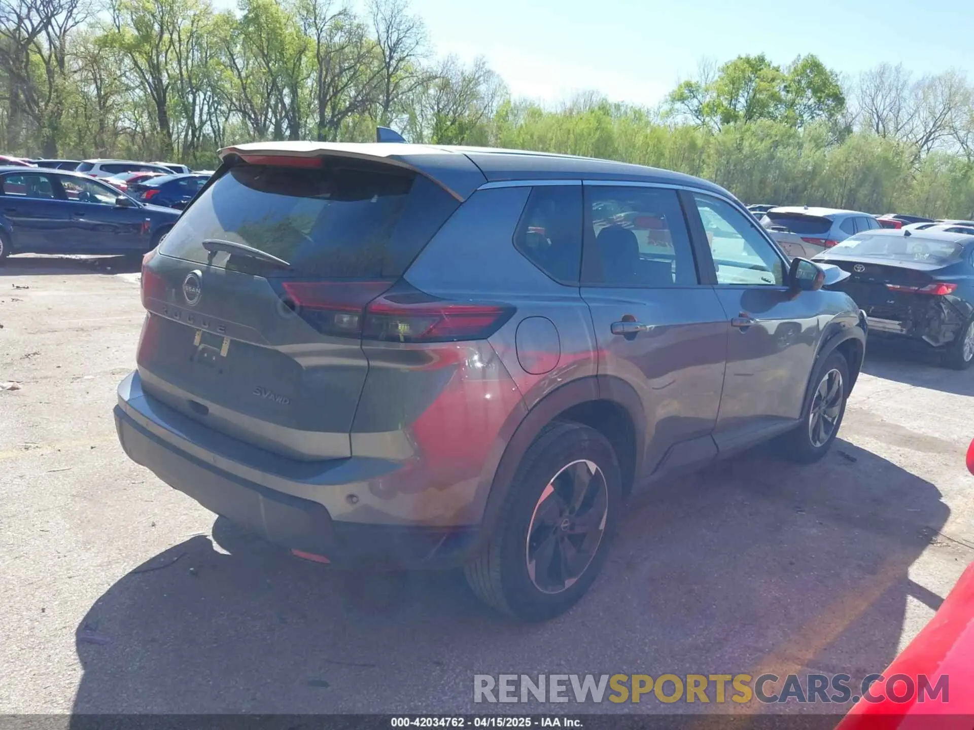 4 fotografías del automóvil dañado 5N1BT3BB6RC697567 NISSAN ROGUE 2024
