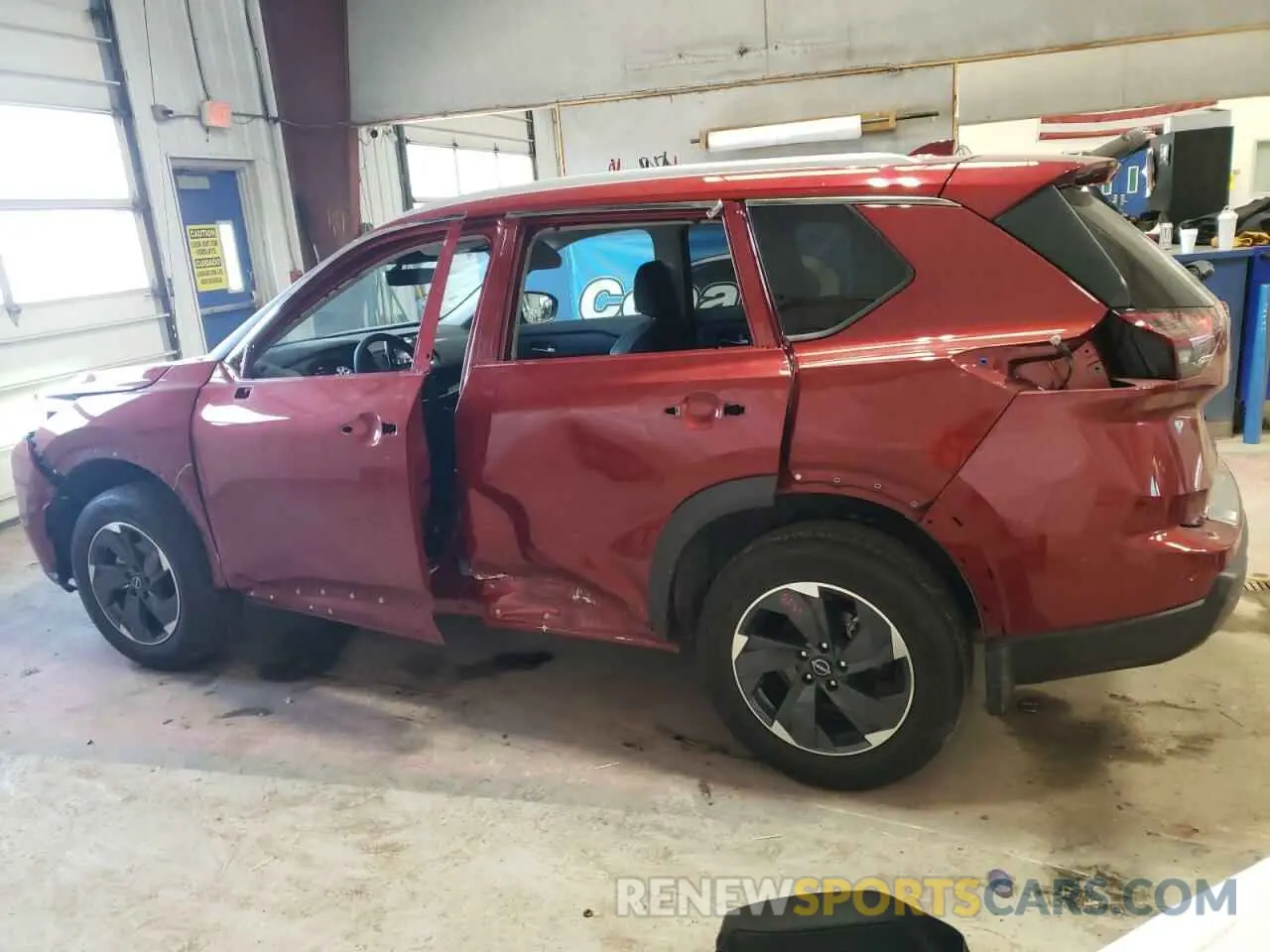 2 fotografías del automóvil dañado 5N1BT3BB6RC745620 NISSAN ROGUE 2024