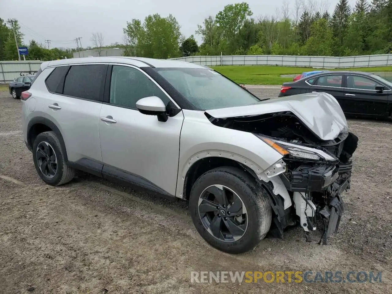 4 fotografías del automóvil dañado 5N1BT3BB8RC707760 NISSAN ROGUE 2024