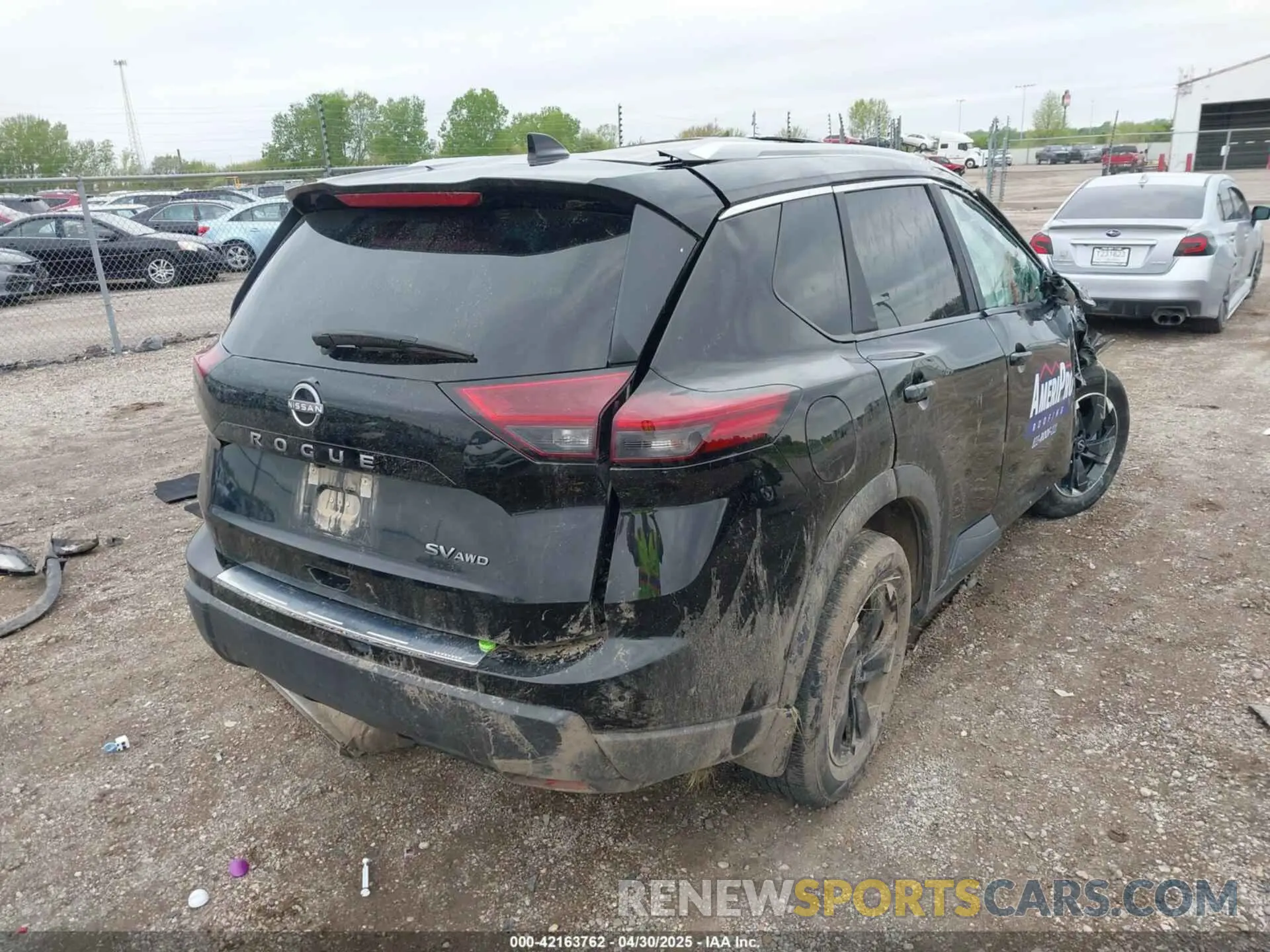 4 fotografías del automóvil dañado 5N1BT3BB9RC738547 NISSAN ROGUE 2024