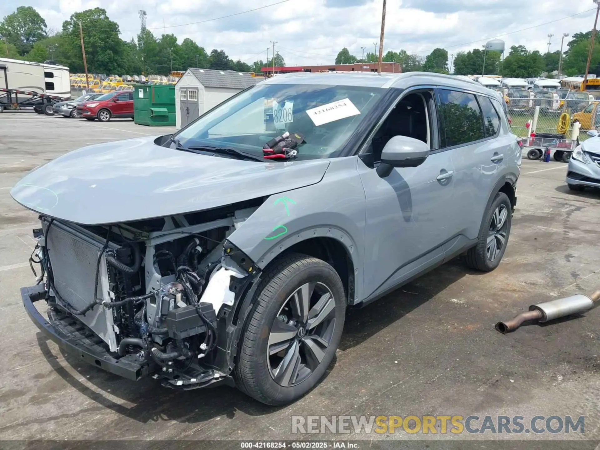 2 fotografías del automóvil dañado 5N1BT3CA0RC746039 NISSAN ROGUE 2024