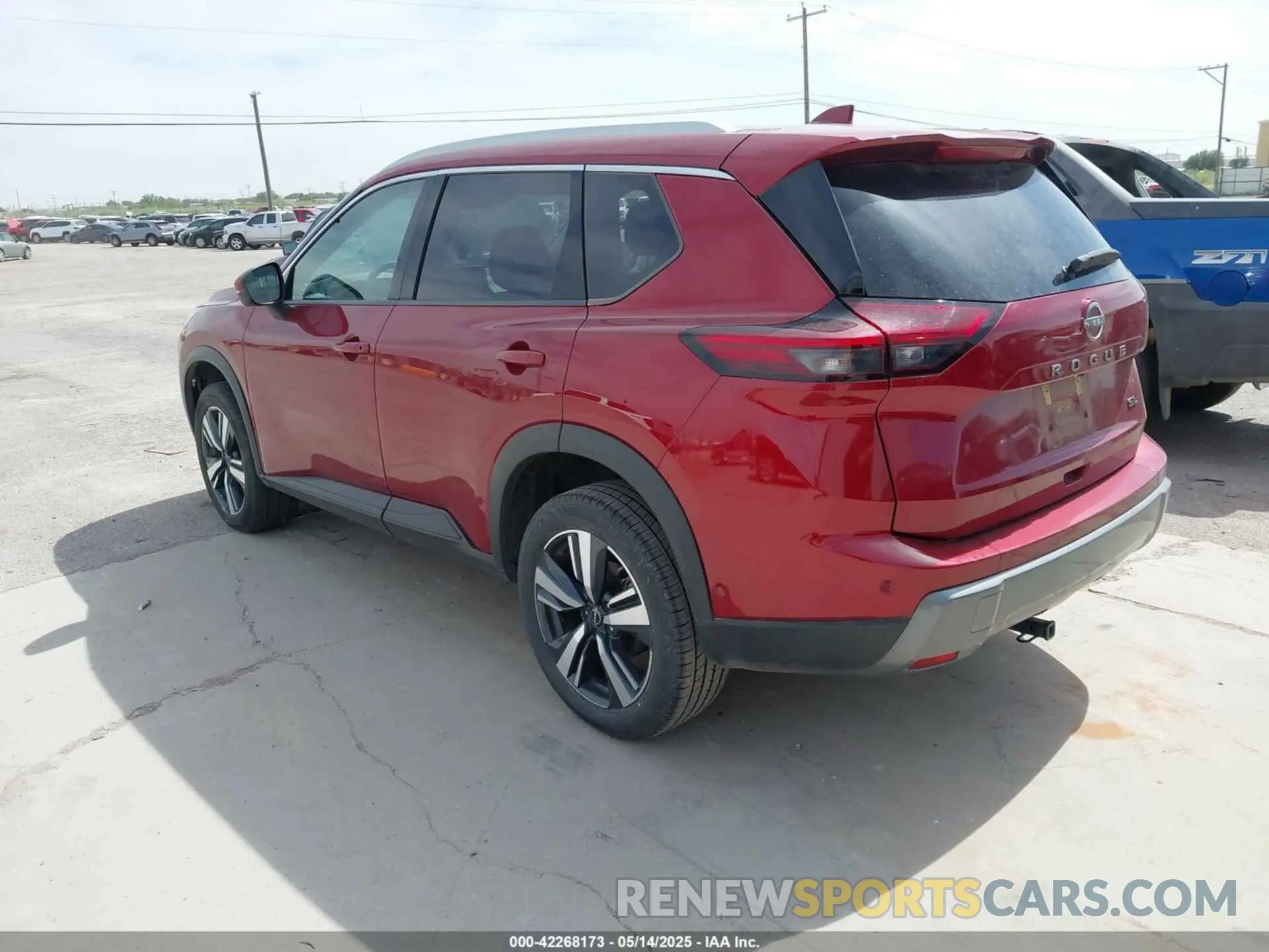 3 fotografías del automóvil dañado 5N1BT3CA9RC676511 NISSAN ROGUE 2024