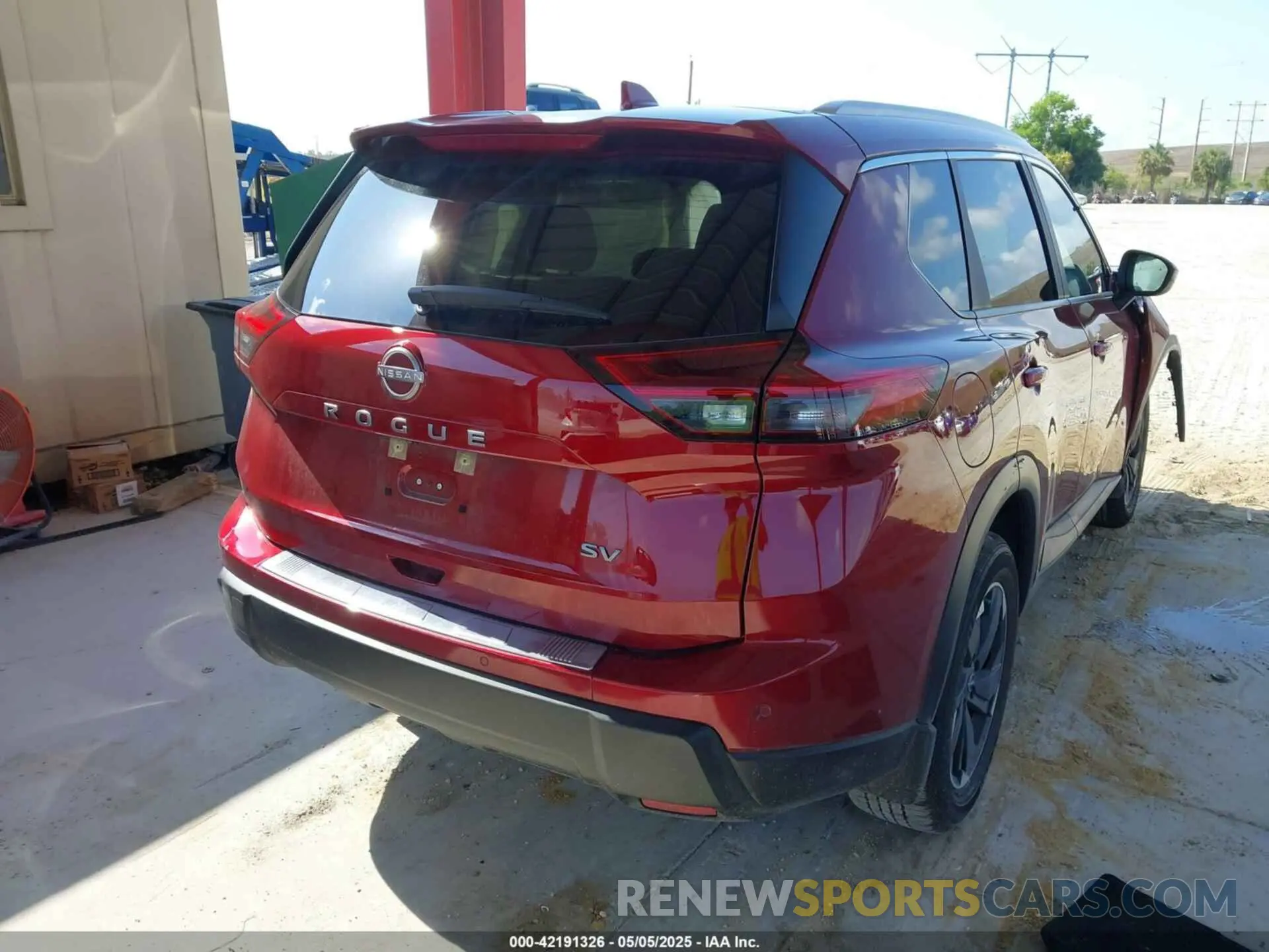 4 fotografías del automóvil dañado JN8BT3BA0RW001834 NISSAN ROGUE 2024