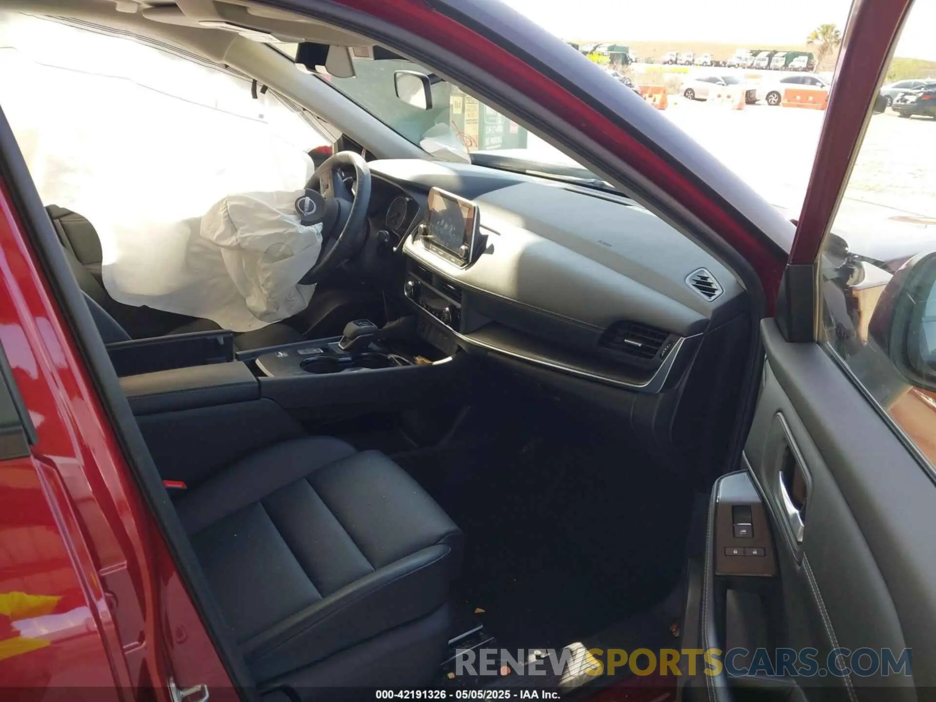 5 fotografías del automóvil dañado JN8BT3BA0RW001834 NISSAN ROGUE 2024