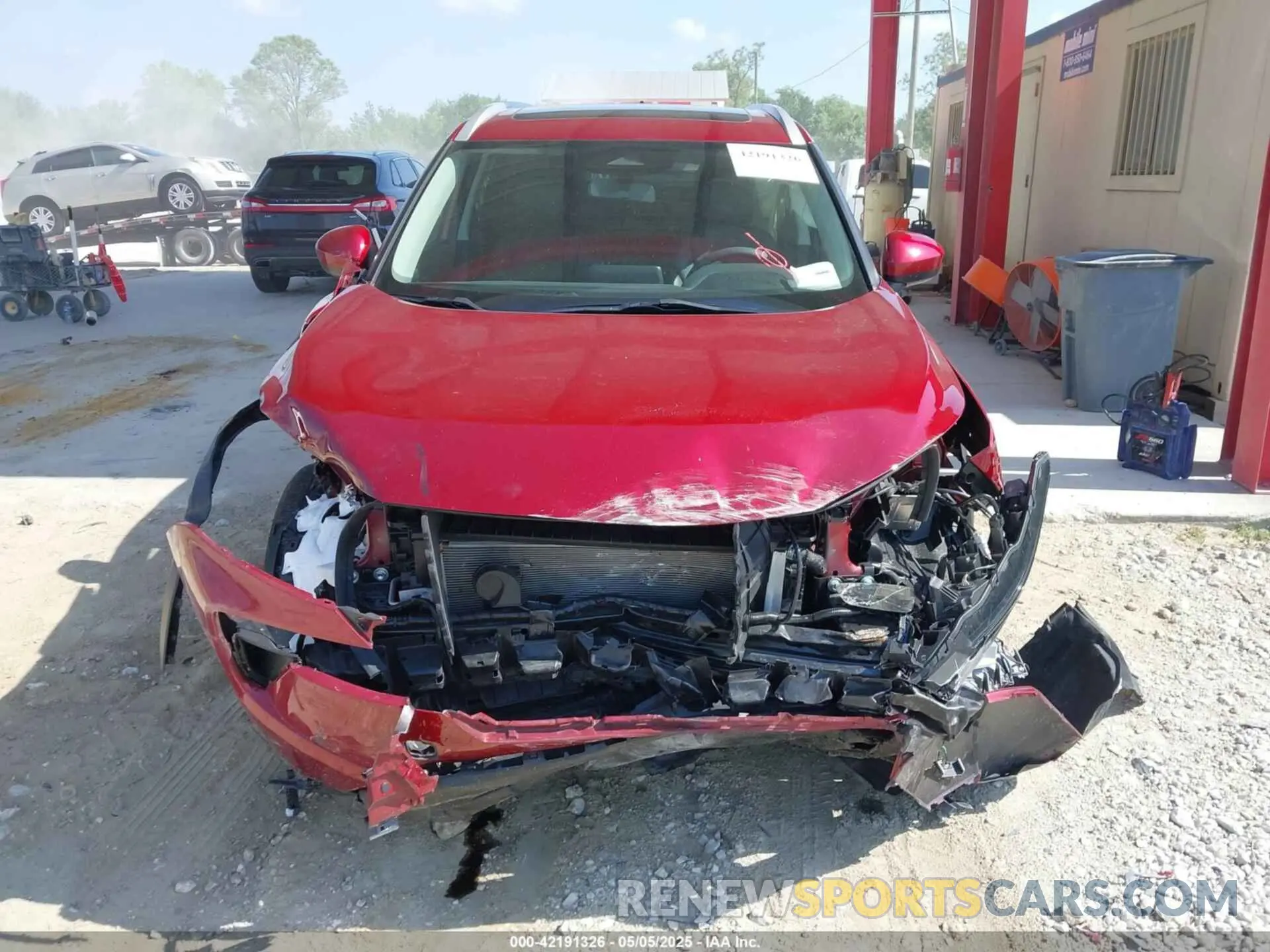 6 fotografías del automóvil dañado JN8BT3BA0RW001834 NISSAN ROGUE 2024