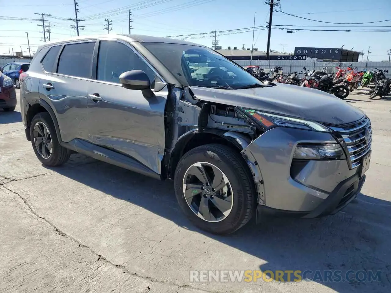 4 fotografías del automóvil dañado JN8BT3BA0RW002143 NISSAN ROGUE 2024