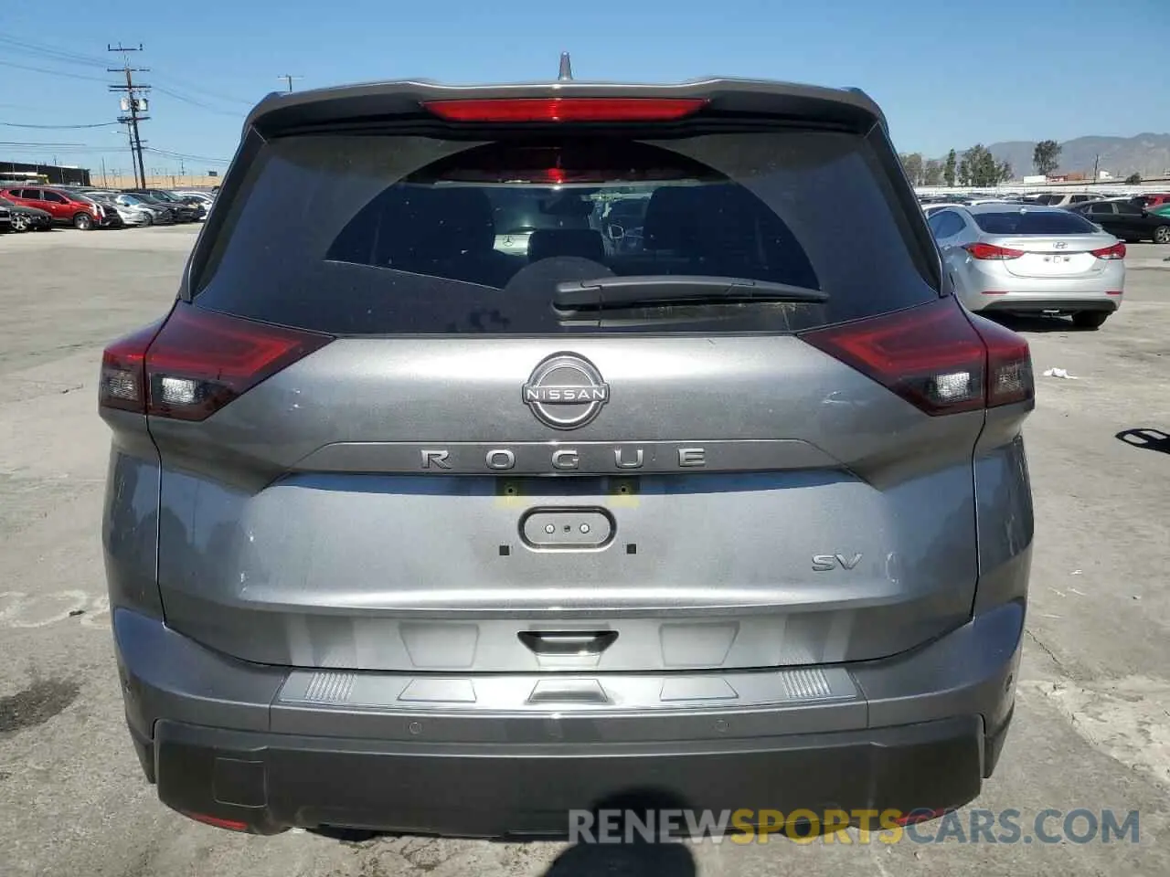 6 fotografías del automóvil dañado JN8BT3BA0RW002143 NISSAN ROGUE 2024