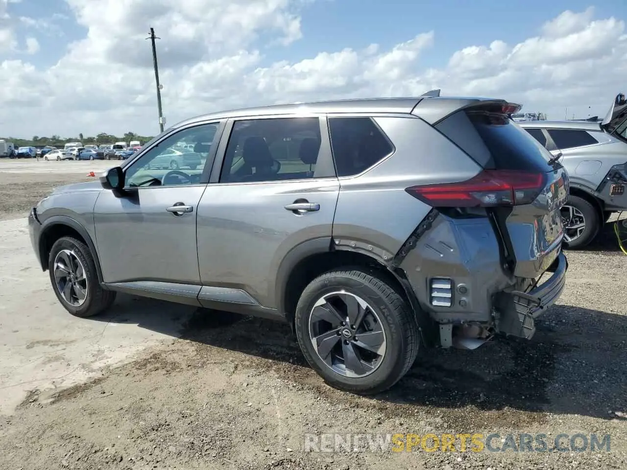 2 fotografías del automóvil dañado JN8BT3BA0RW351108 NISSAN ROGUE 2024