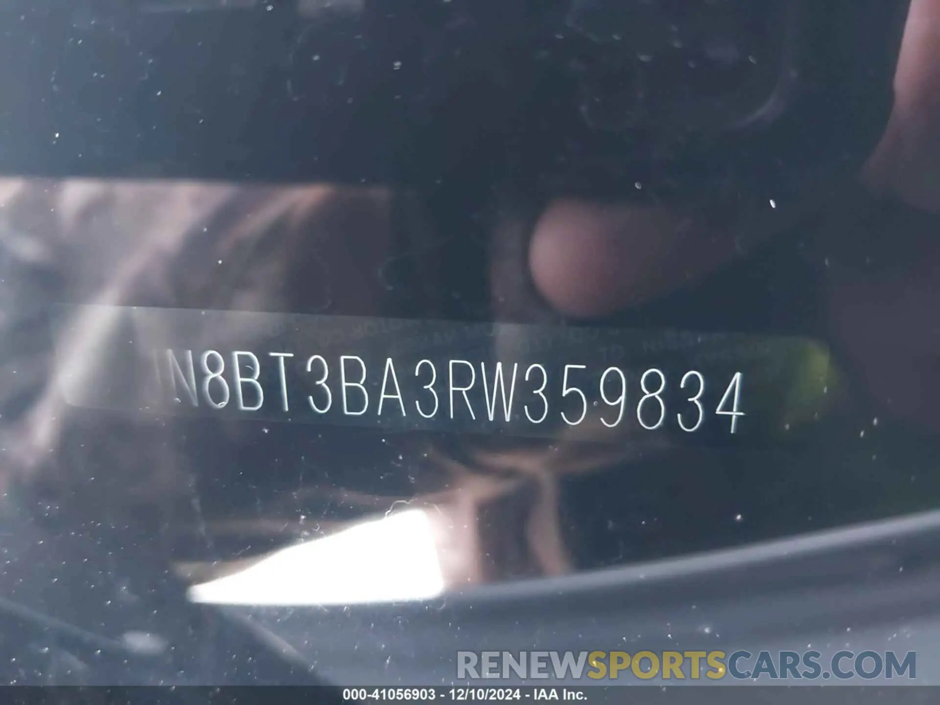 9 fotografías del automóvil dañado JN8BT3BA3RW359834 NISSAN ROGUE 2024