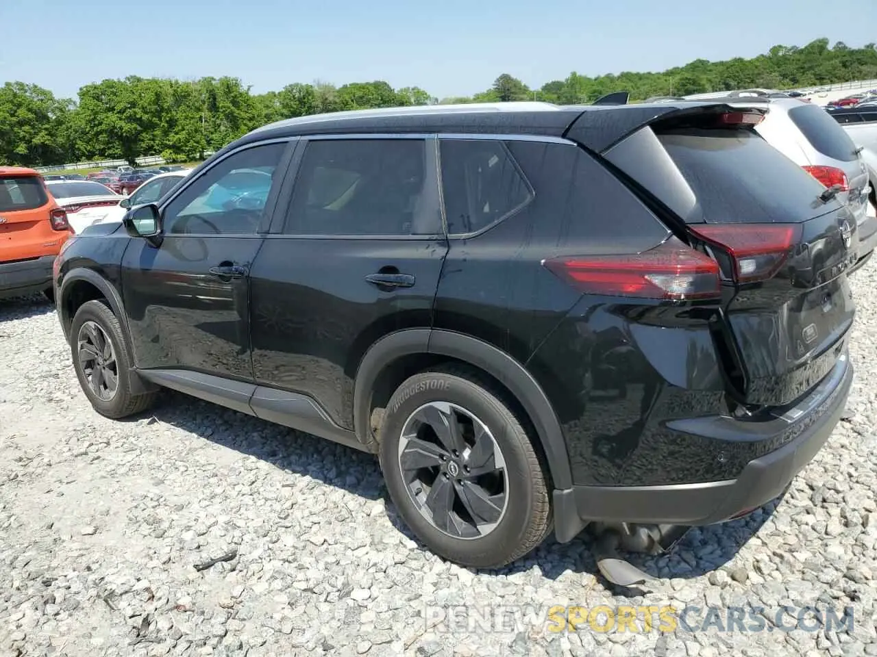 2 fotografías del automóvil dañado JN8BT3BA4RW004221 NISSAN ROGUE 2024