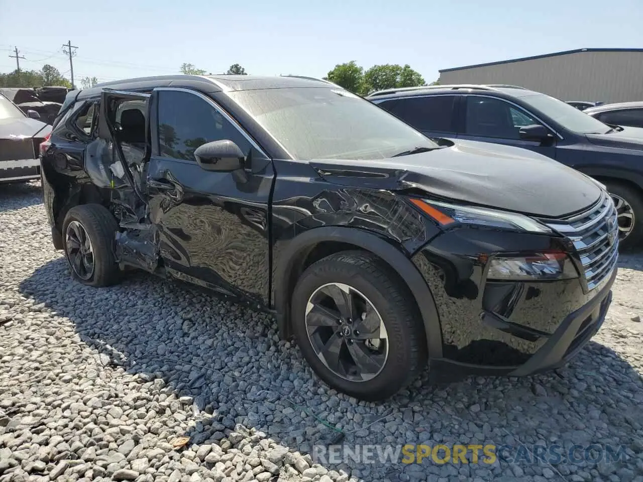 4 fotografías del automóvil dañado JN8BT3BA4RW004221 NISSAN ROGUE 2024