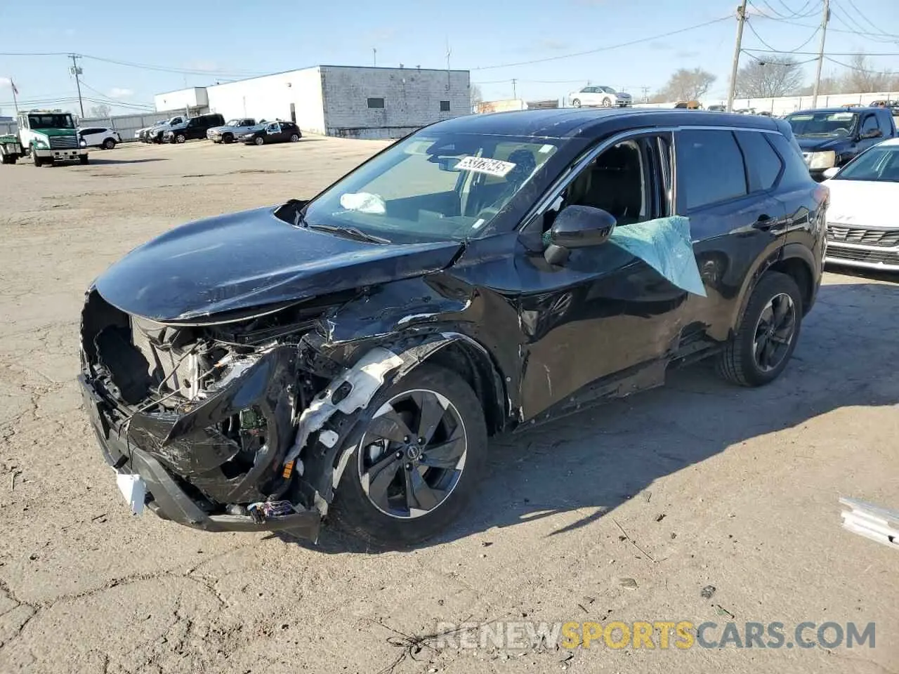 1 fotografías del automóvil dañado JN8BT3BA4RW354819 NISSAN ROGUE 2024