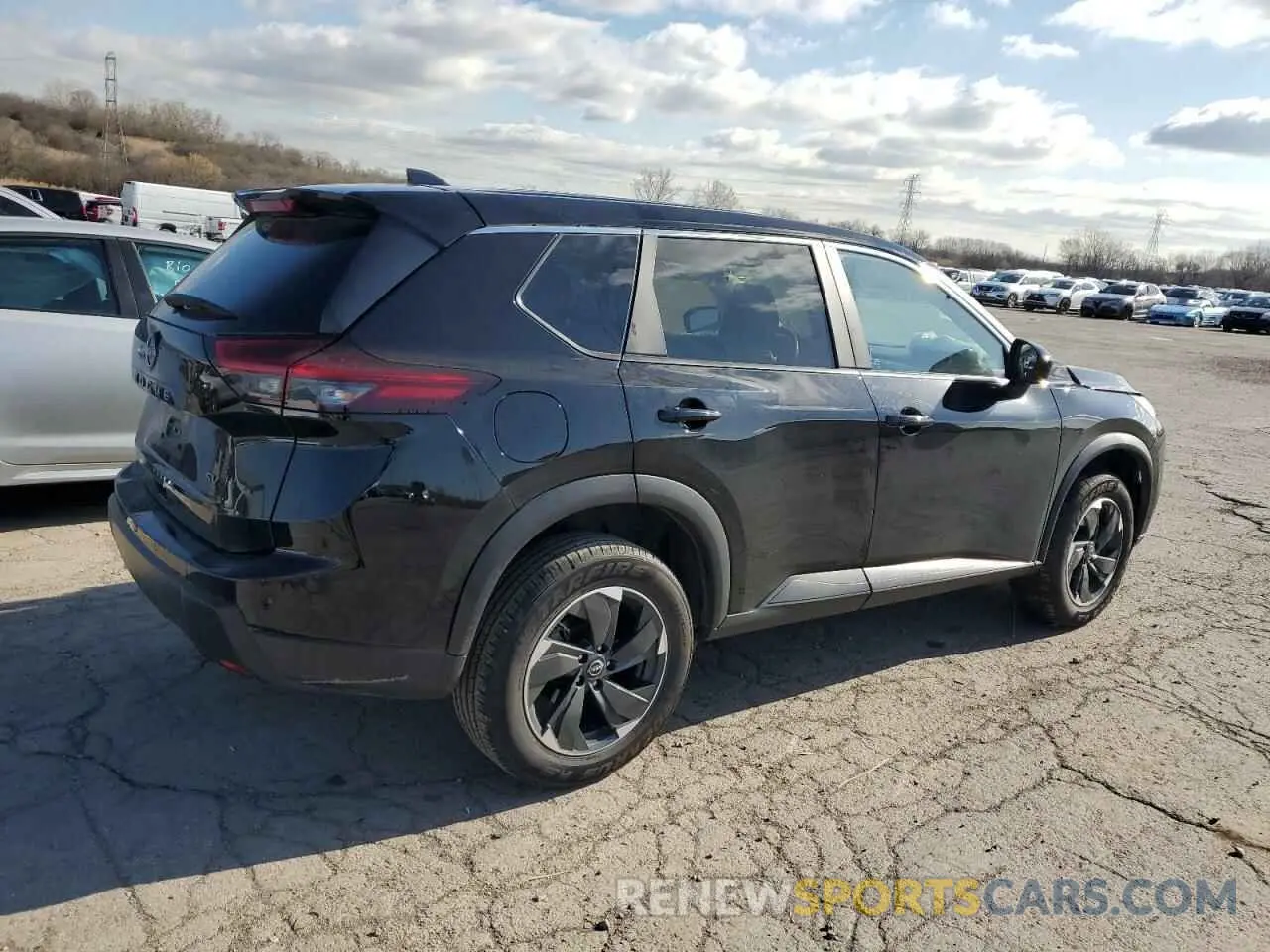 3 fotografías del automóvil dañado JN8BT3BA4RW354819 NISSAN ROGUE 2024