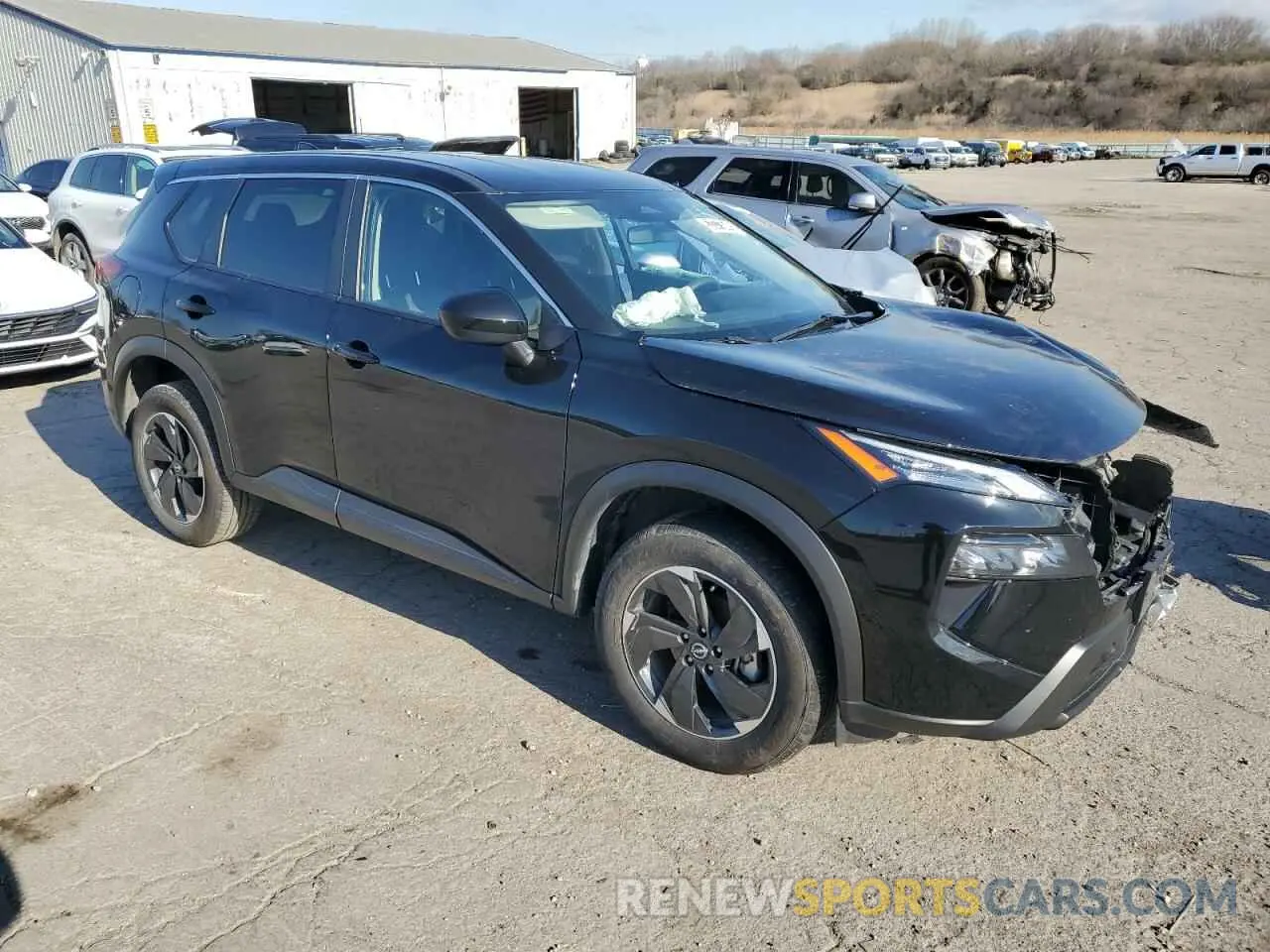 4 fotografías del automóvil dañado JN8BT3BA4RW354819 NISSAN ROGUE 2024