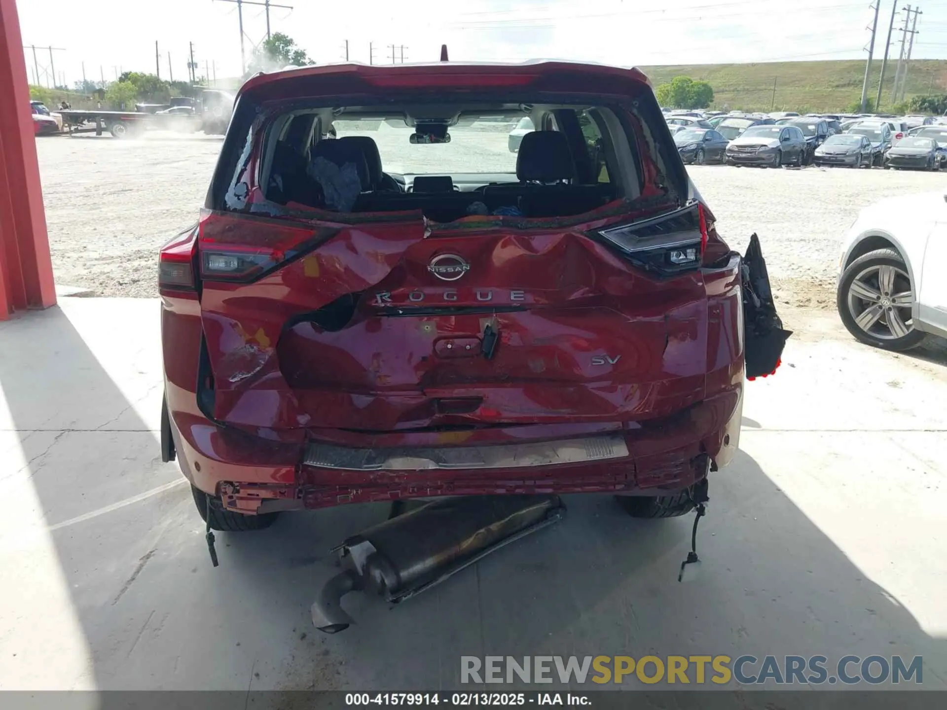 16 fotografías del automóvil dañado JN8BT3BA5RW002509 NISSAN ROGUE 2024