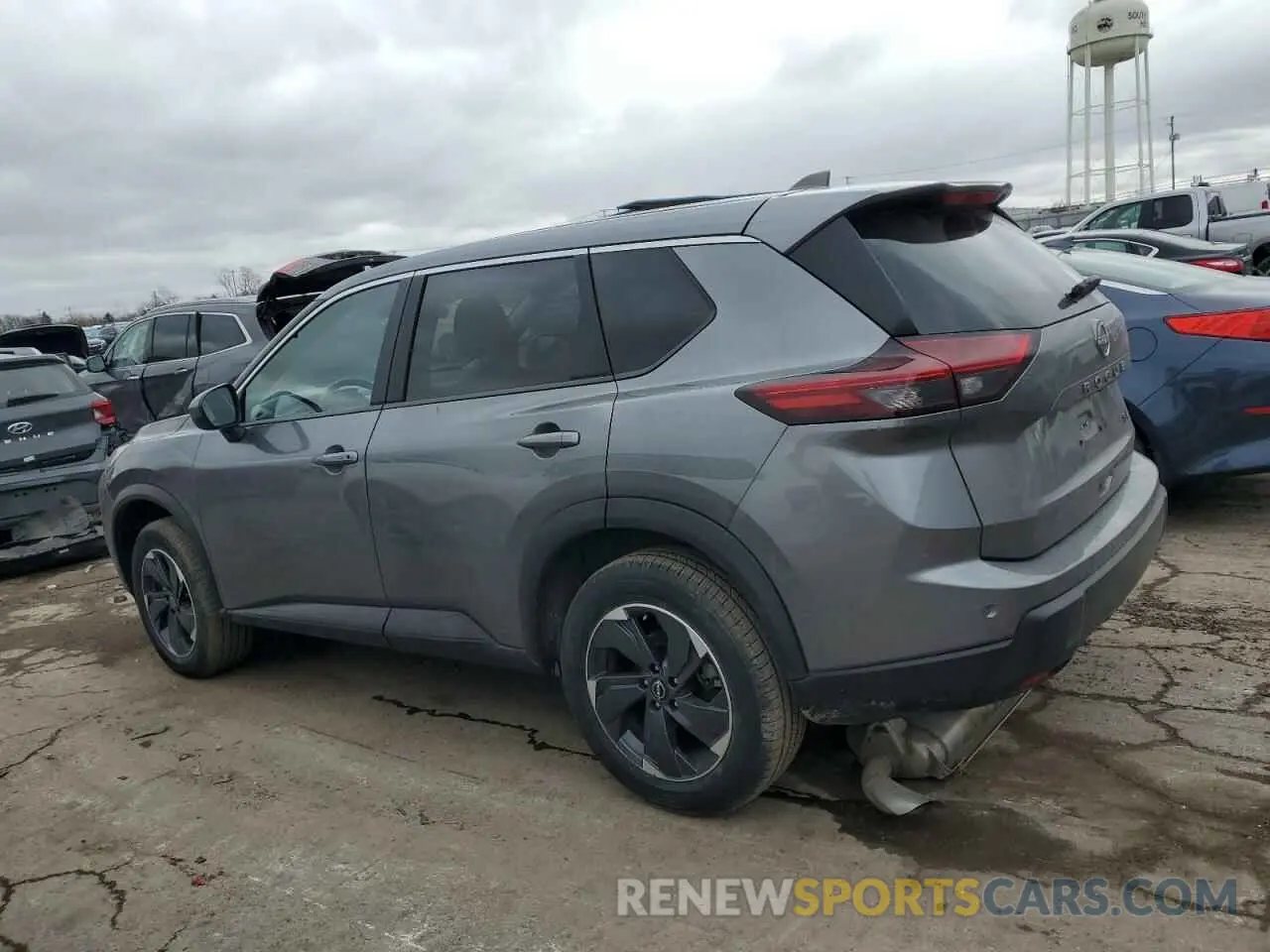 2 fotografías del automóvil dañado JN8BT3BA7RW351199 NISSAN ROGUE 2024