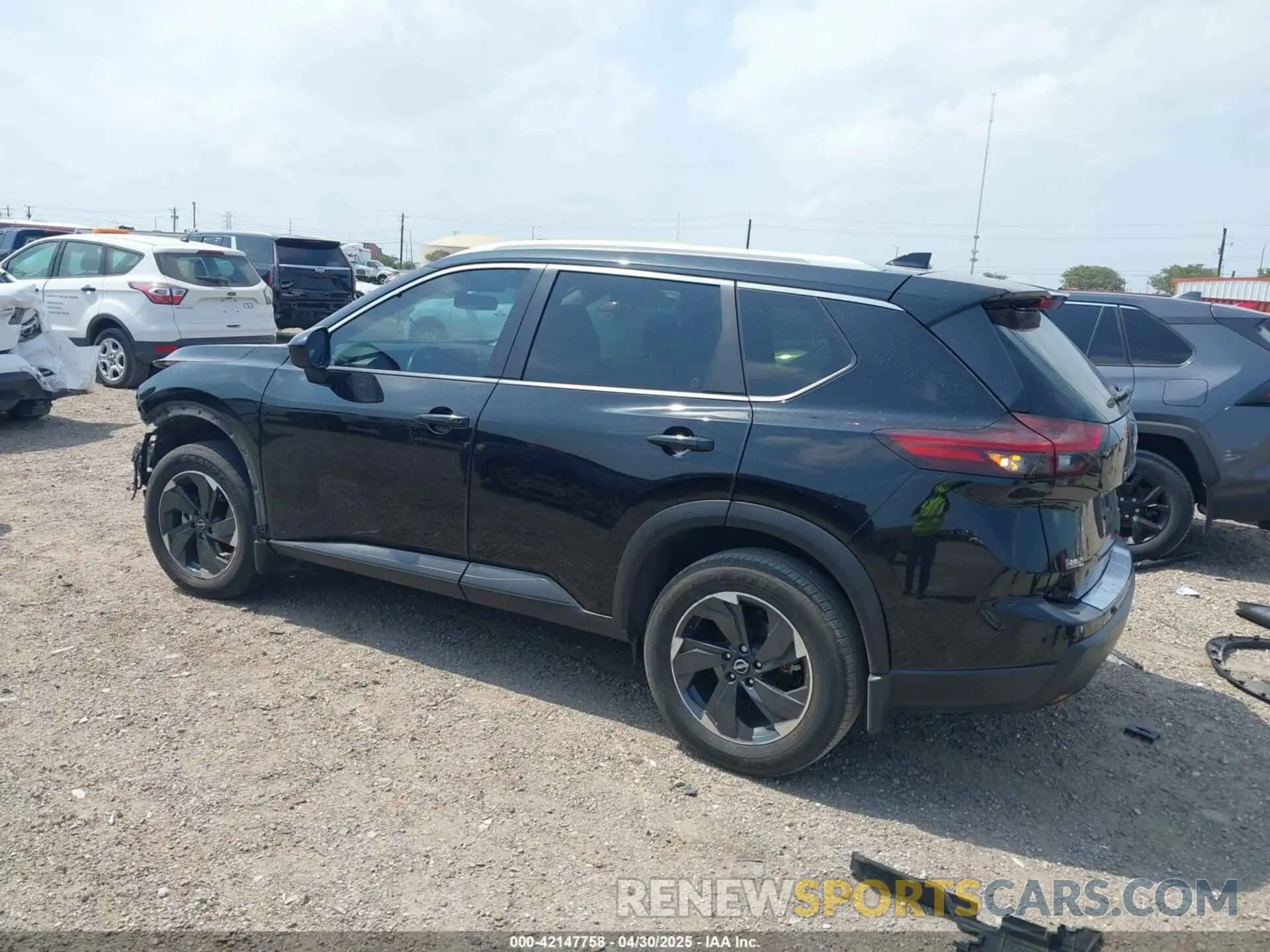 3 fotografías del automóvil dañado JN8BT3BA7RW352045 NISSAN ROGUE 2024