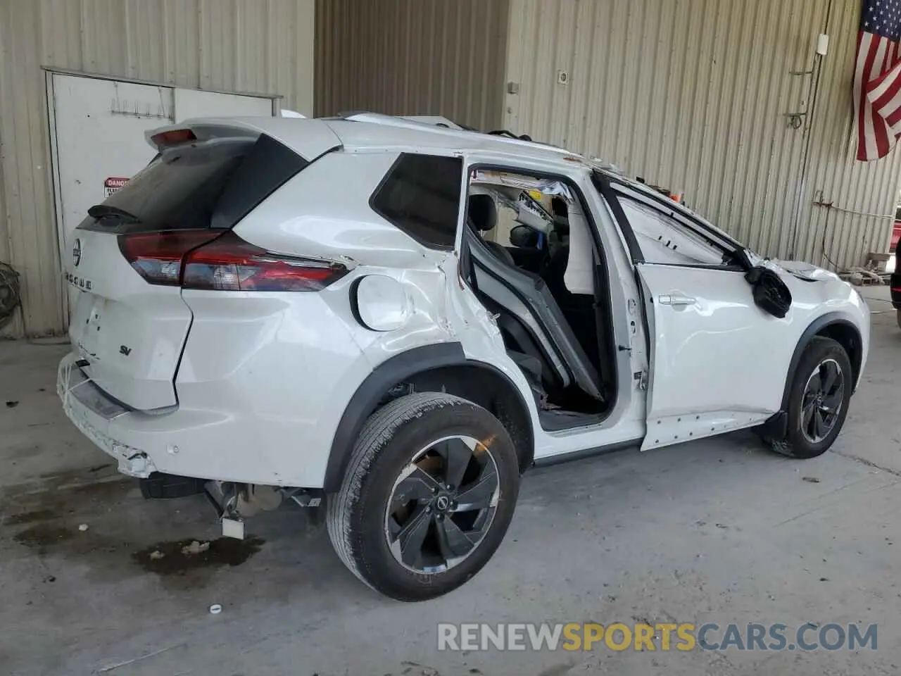 3 fotografías del automóvil dañado JN8BT3BAXRW350838 NISSAN ROGUE 2024
