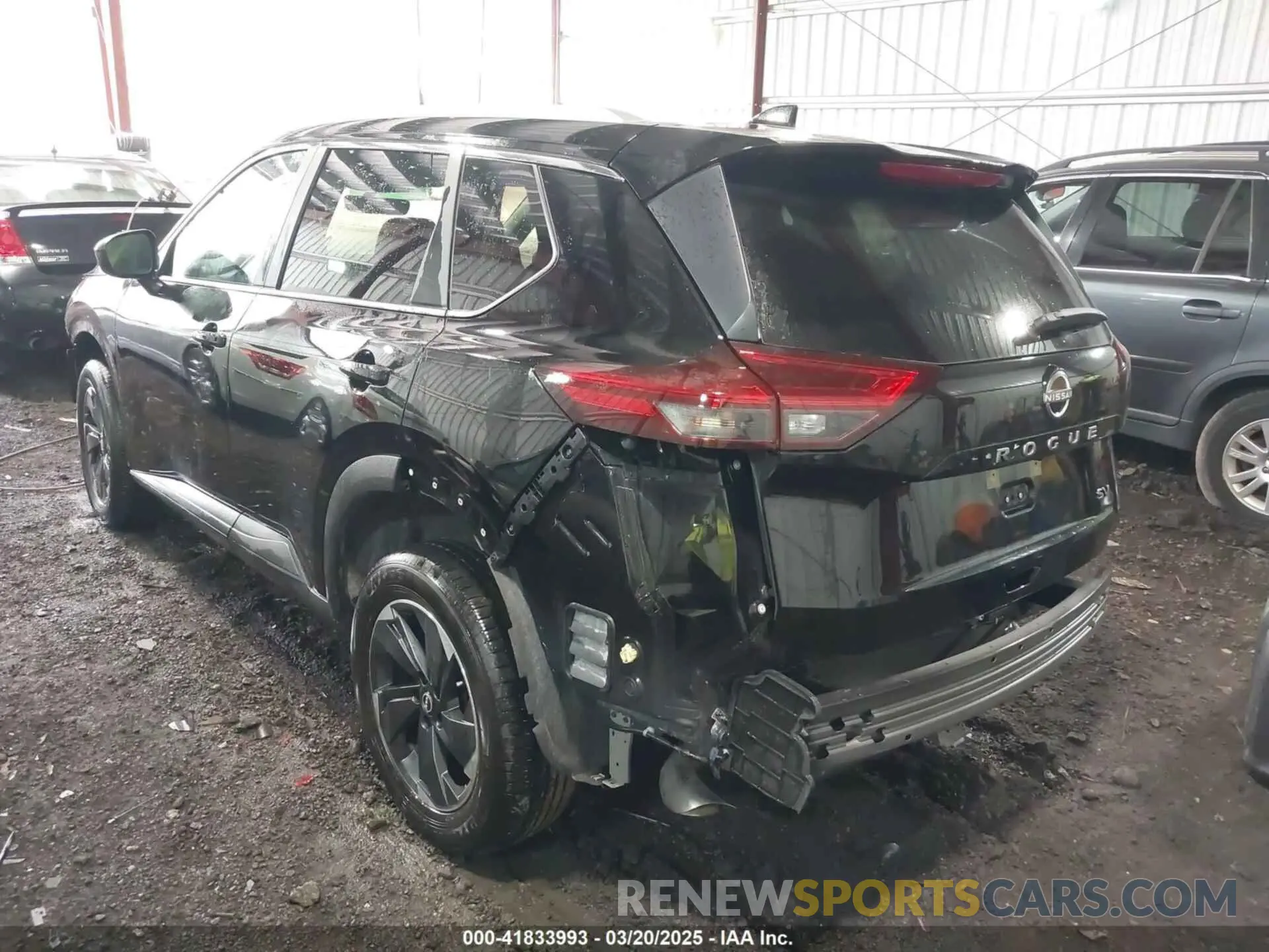3 fotografías del automóvil dañado JN8BT3BAXRW353643 NISSAN ROGUE 2024