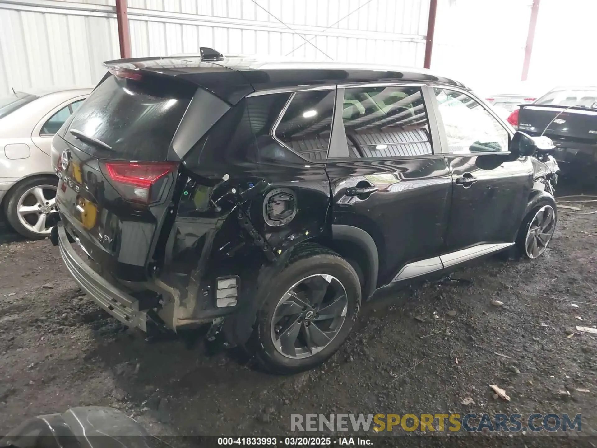 4 fotografías del automóvil dañado JN8BT3BAXRW353643 NISSAN ROGUE 2024