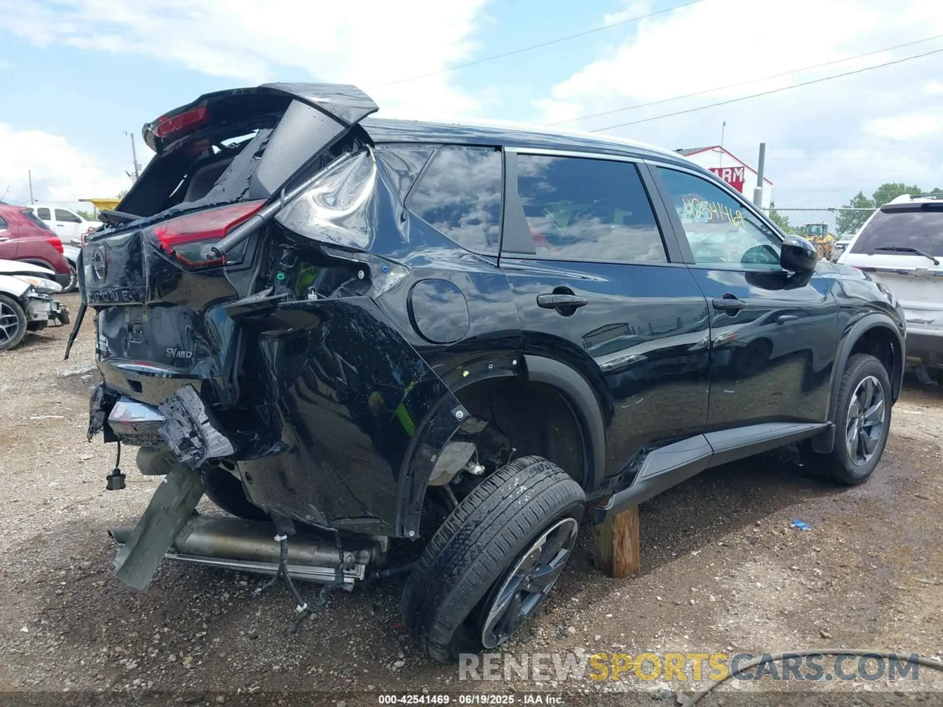 6 fotografías del automóvil dañado JN8BT3BB0RW426415 NISSAN ROGUE 2024