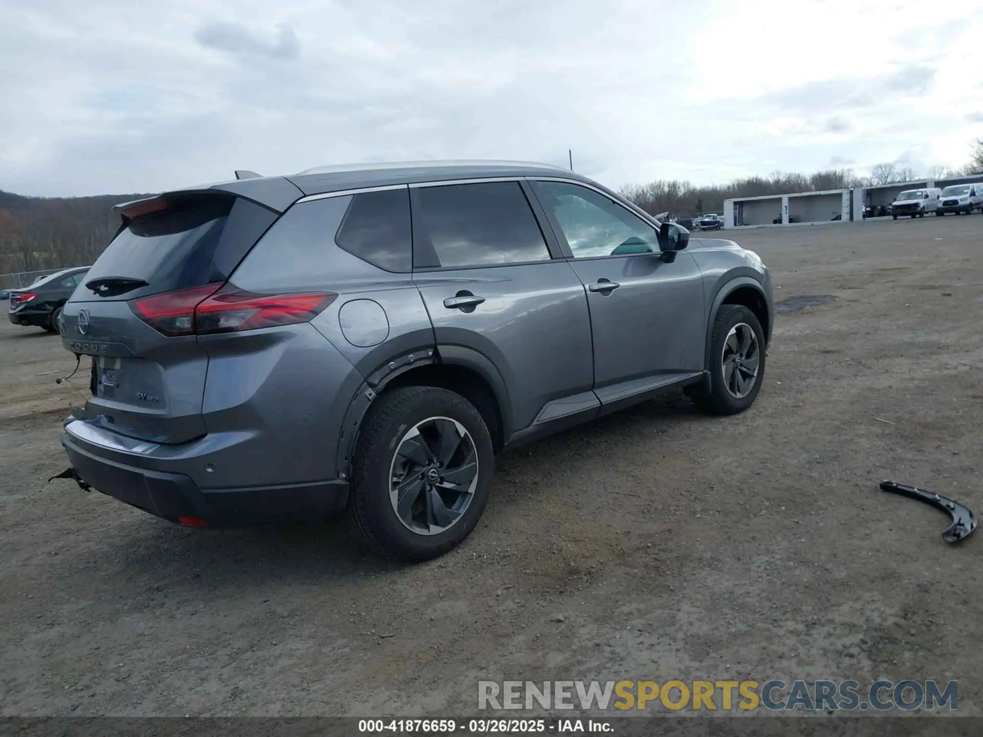 4 fotografías del automóvil dañado JN8BT3BB0RW444462 NISSAN ROGUE 2024