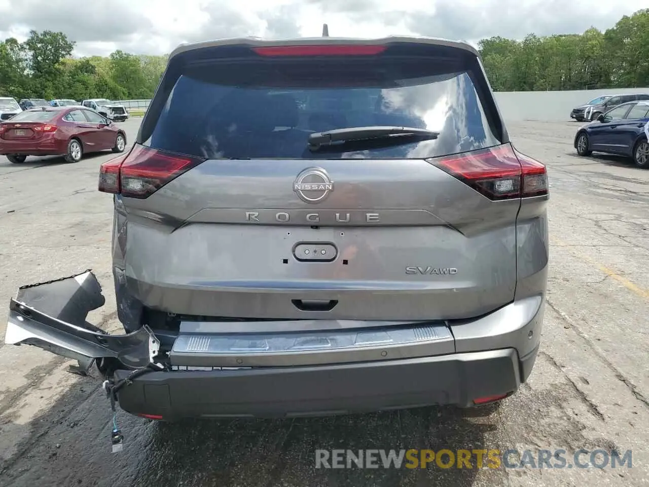 6 fotografías del automóvil dañado JN8BT3BB2RW280910 NISSAN ROGUE 2024