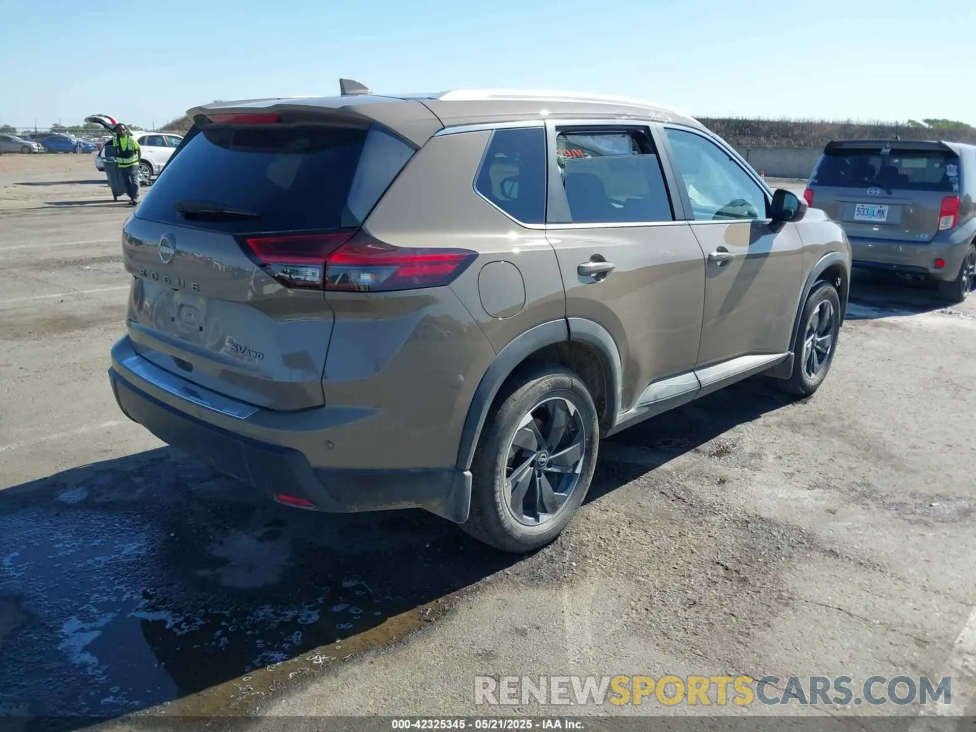 4 fotografías del automóvil dañado JN8BT3BB2RW431924 NISSAN ROGUE 2024