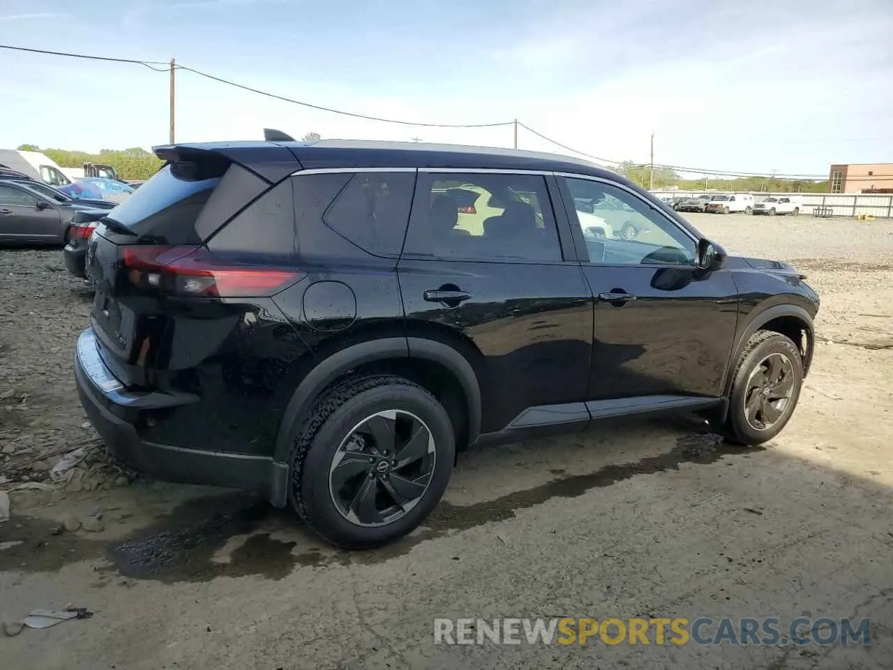 3 fotografías del automóvil dañado JN8BT3BB2RW437755 NISSAN ROGUE 2024