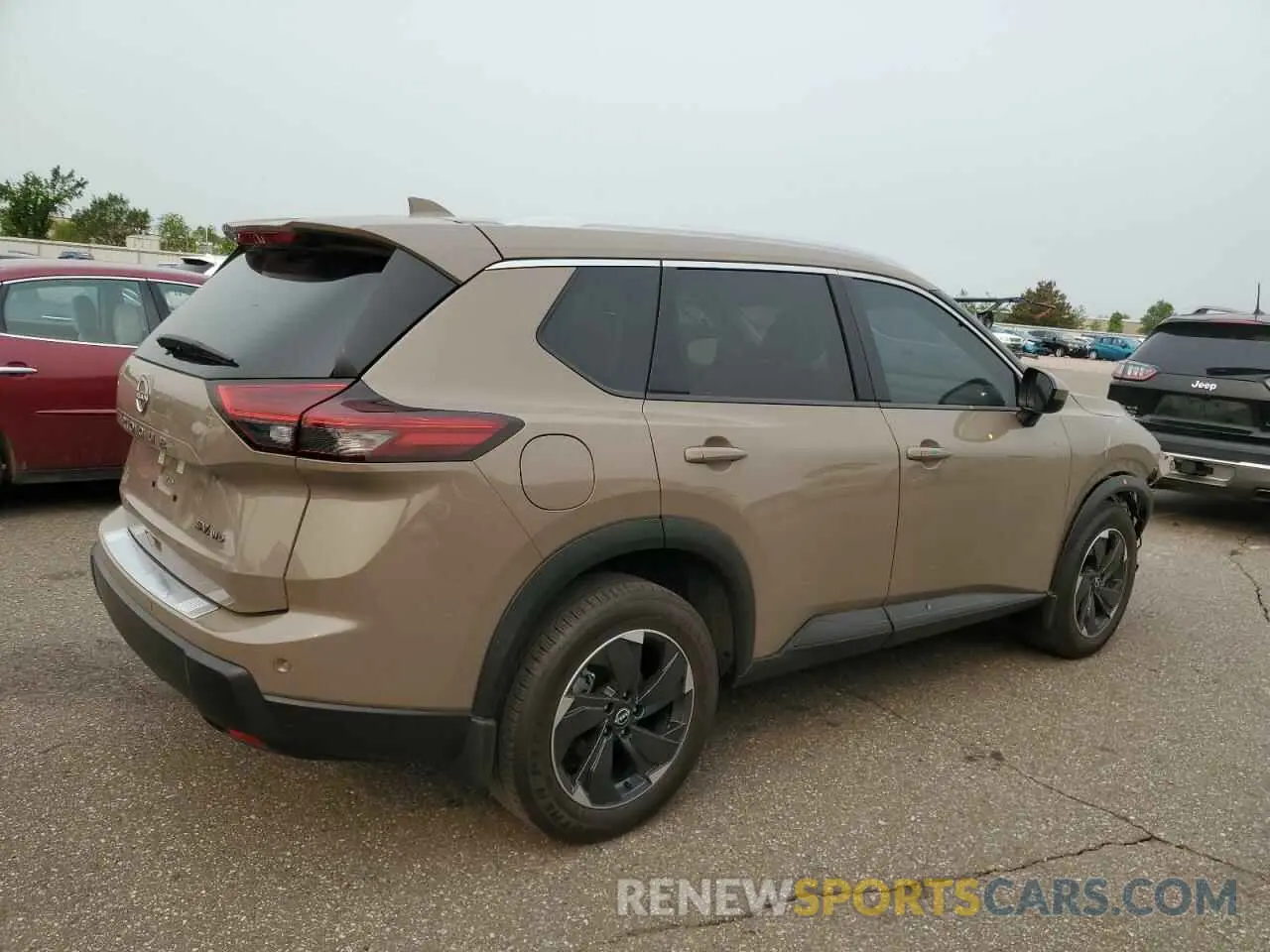 3 fotografías del automóvil dañado JN8BT3BB4RW427745 NISSAN ROGUE 2024