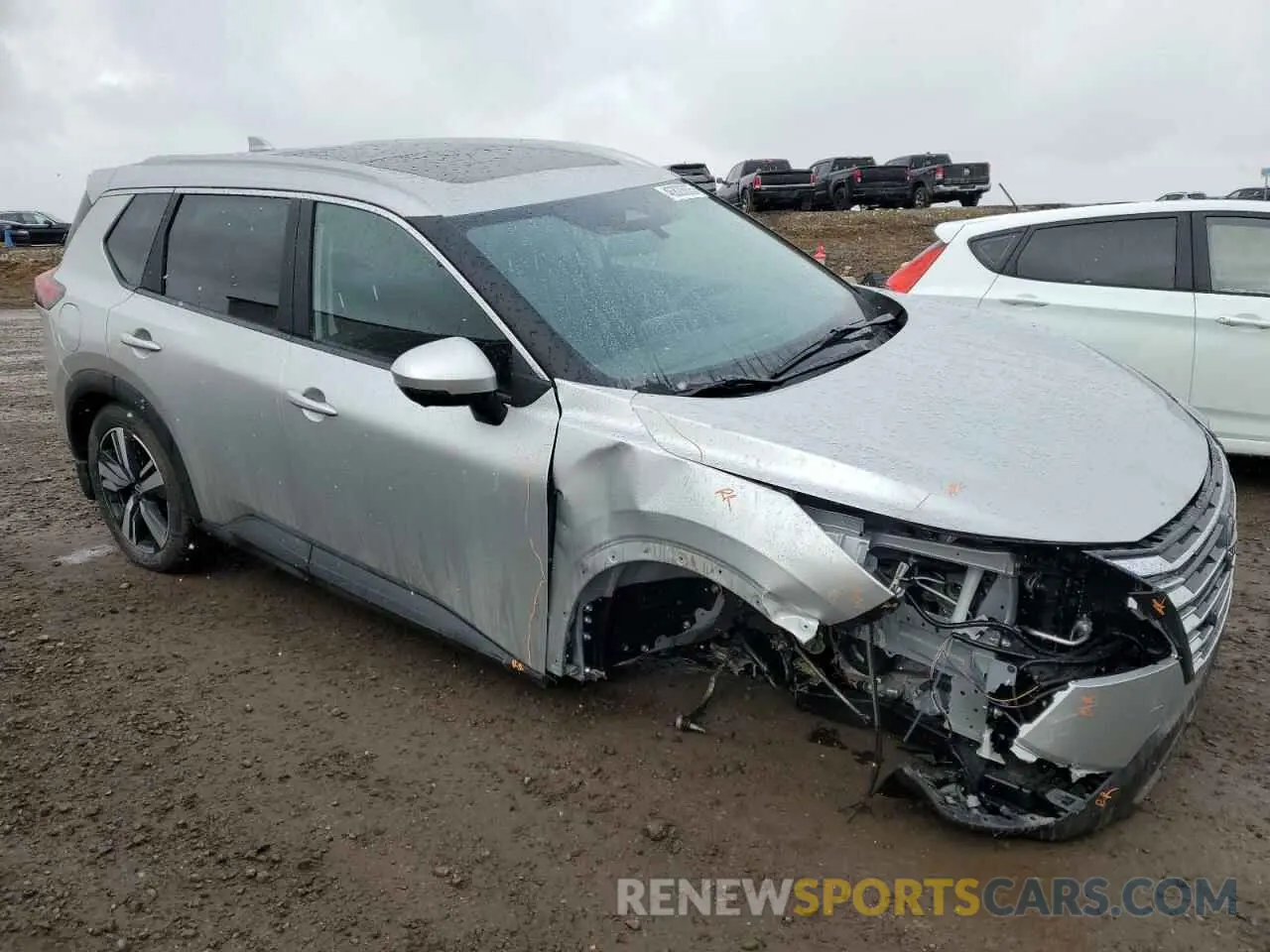 4 fotografías del automóvil dañado JN8BT3BB5RW286068 NISSAN ROGUE 2024