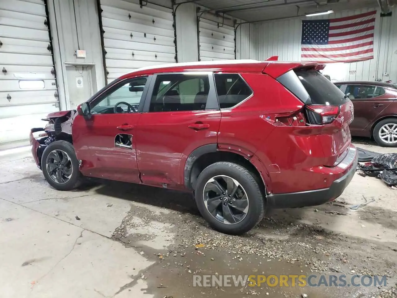 2 fotografías del automóvil dañado JN8BT3BB6RW172595 NISSAN ROGUE 2024