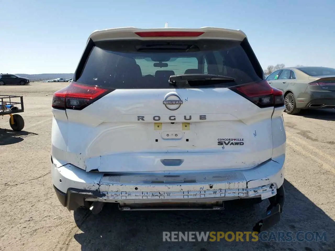 6 fotografías del automóvil dañado JN8BT3BB6RW438049 NISSAN ROGUE 2024